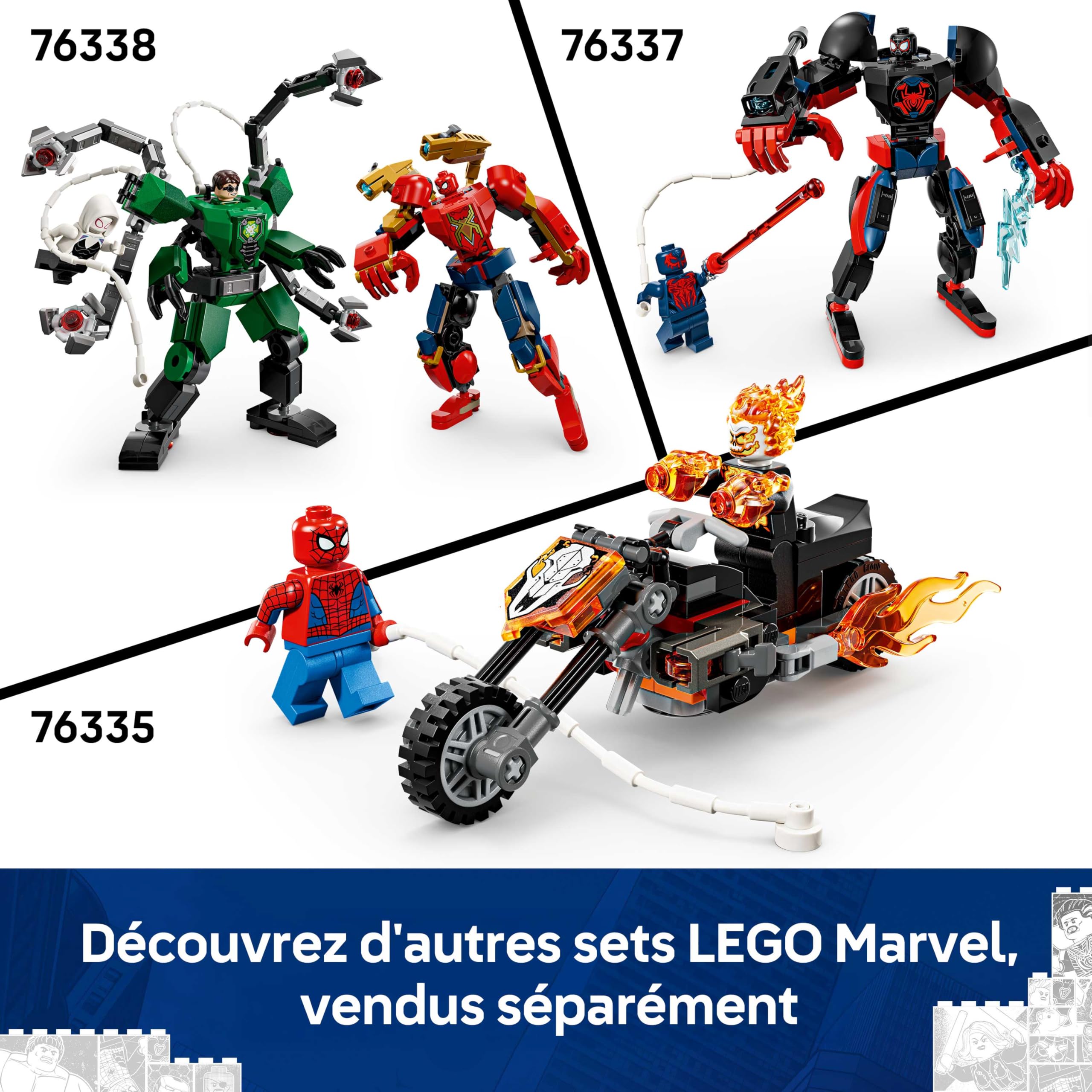 lego-marvel-76336-spider-man-voiture-vs-wolverine-v-nomis image 7