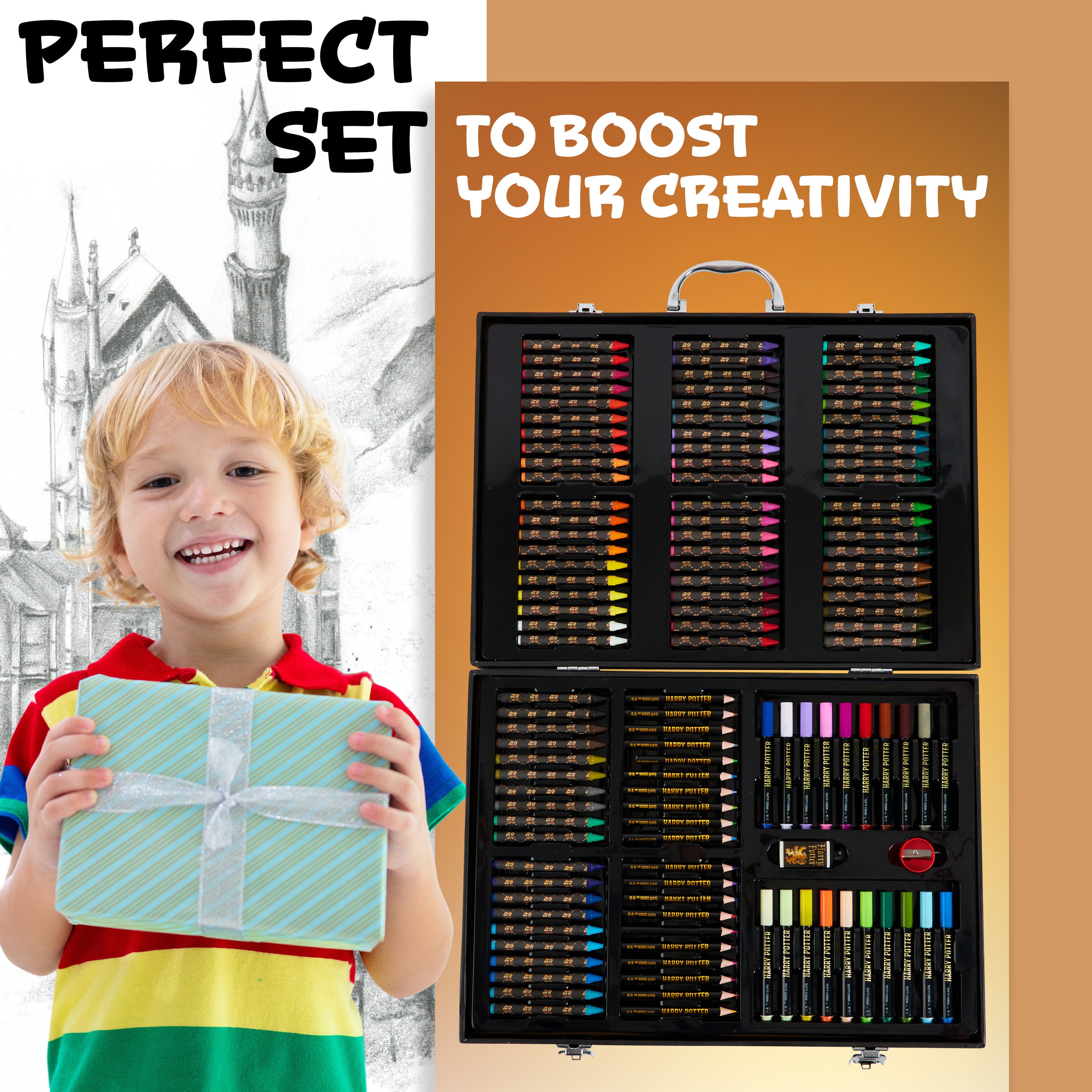 harry-potter-mallette-coloriage-enfant-kit-dessin-noir-100-pi-ces image 2