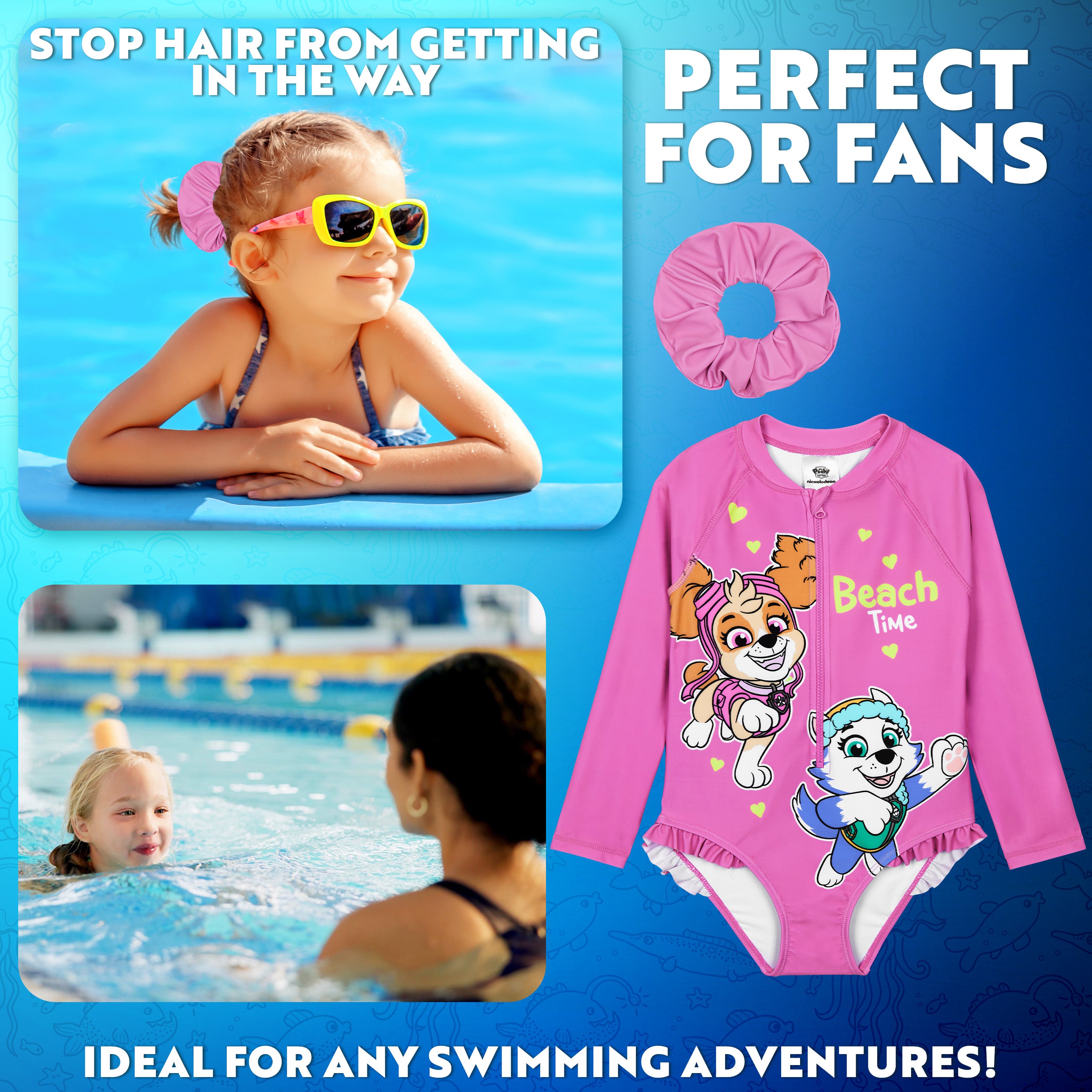 pat-patrouille-maillot-bain-fille-1-pi-ce-skye-4-5-ans image 2