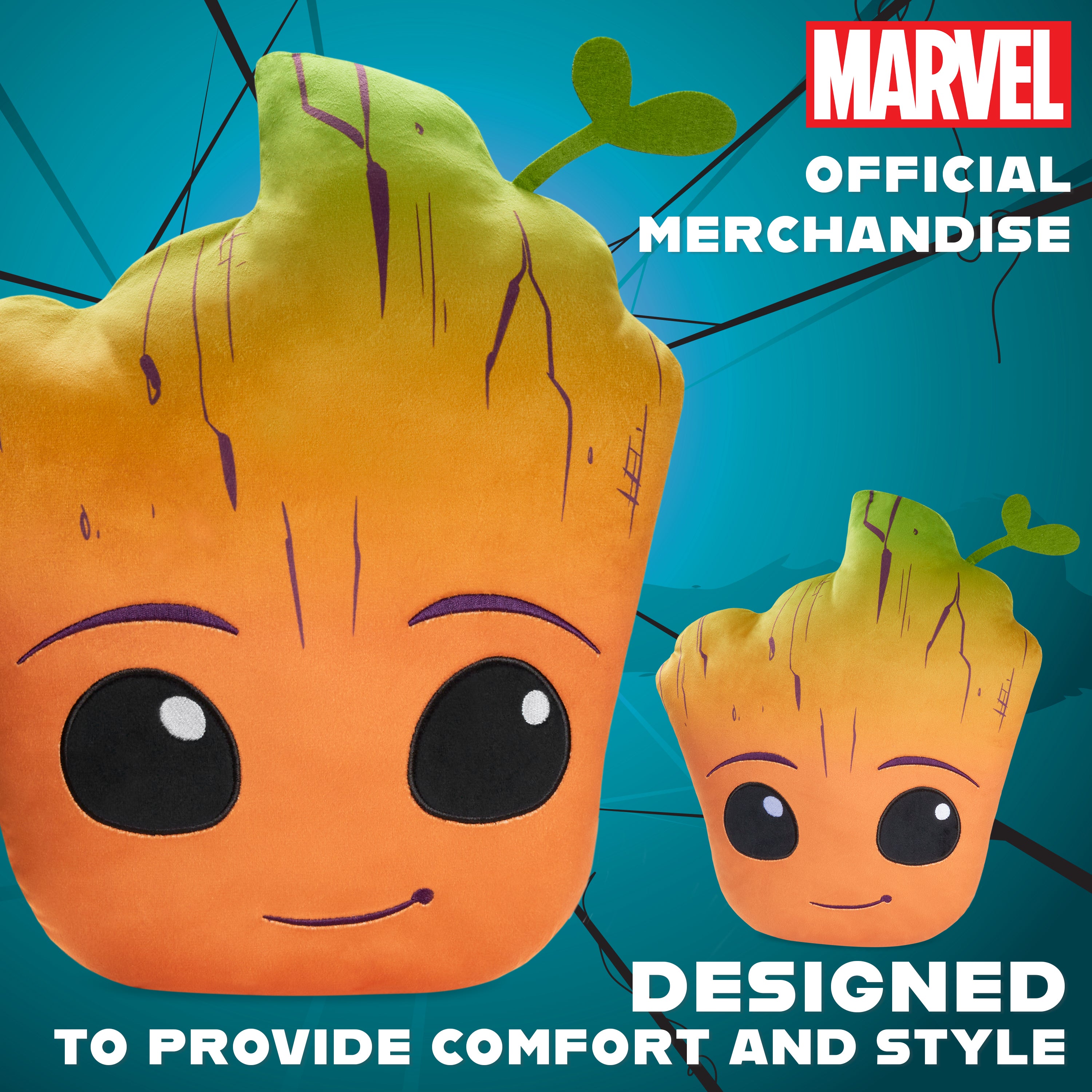 disney-groot-coussin-peluche-enfant-orange-37-x-31-cm image 3