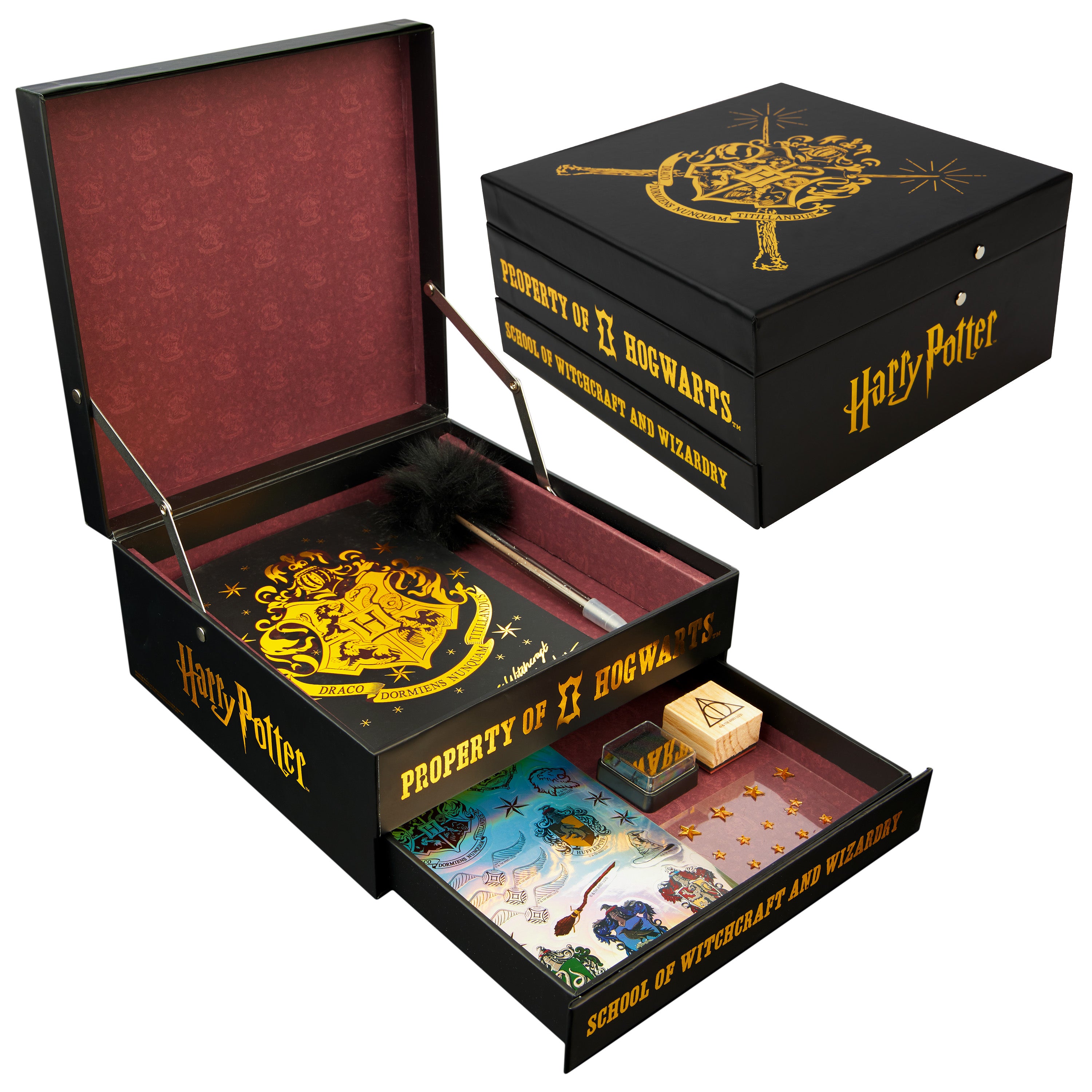 harry-potter-arts-crafts-set-papeterie-enfant-coffret-cr-atif image 1