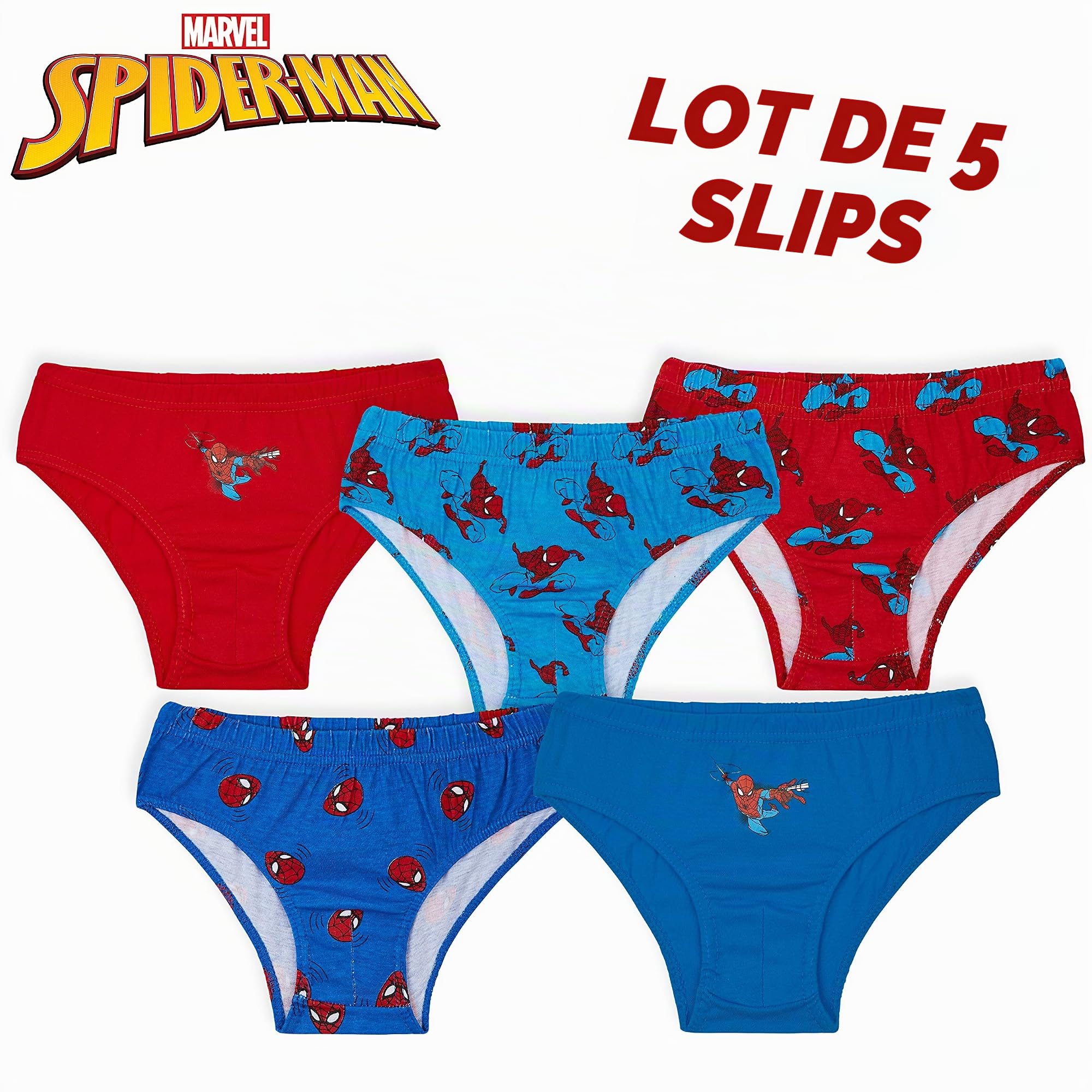 marvel-slips-gar-on-coton-x5-super-h-ros-respirant image 2