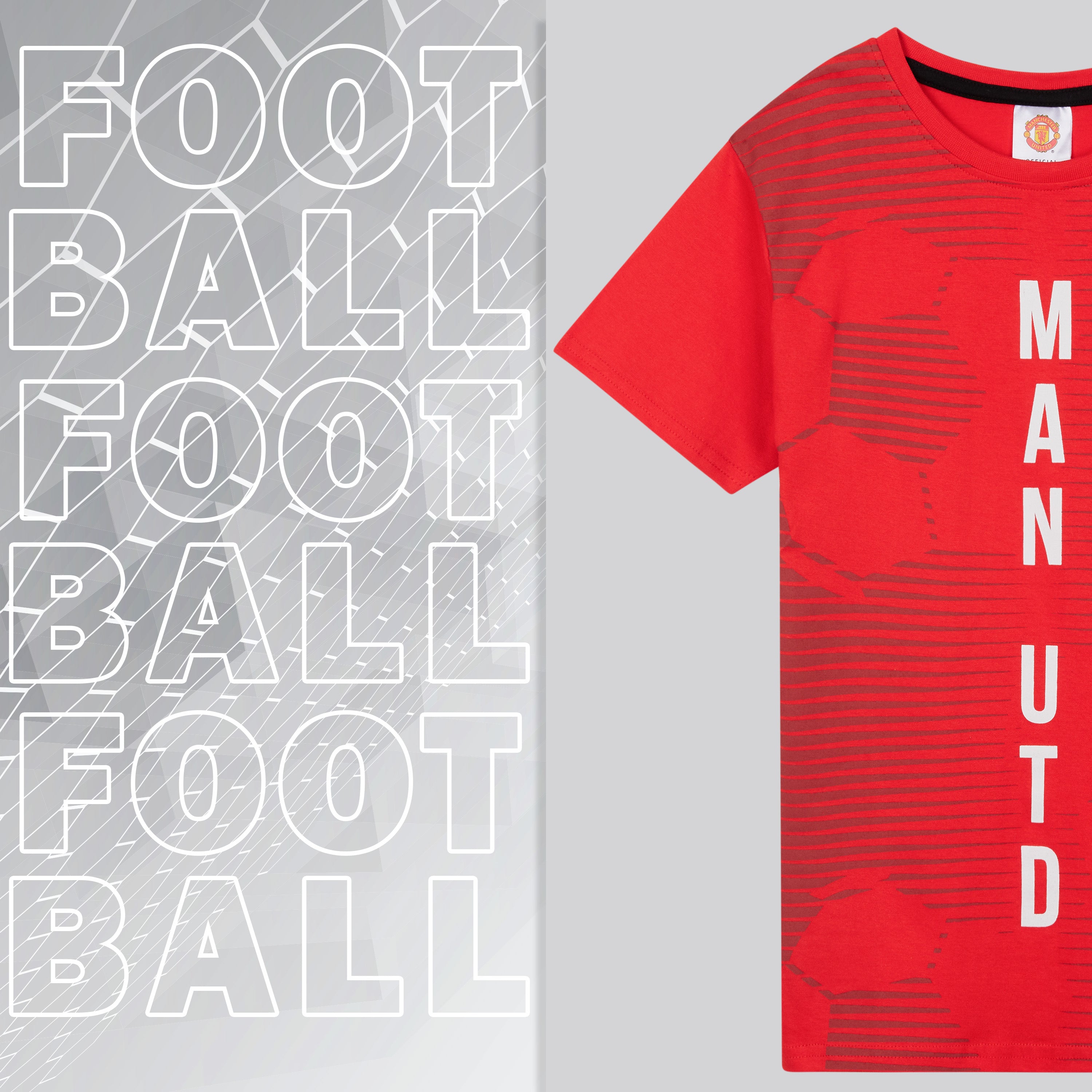 get-trend-boys-manchester-united-pyjama-court-rouge-9-10-ans image 3