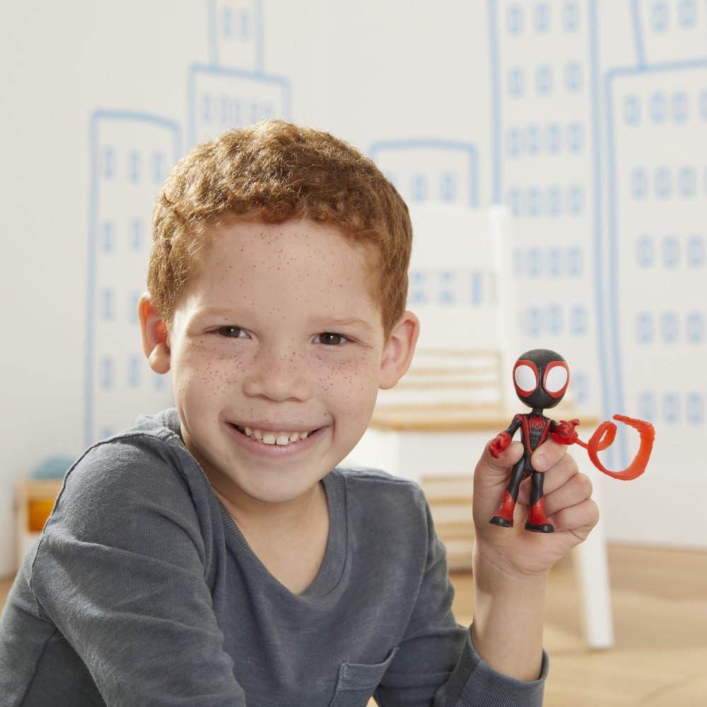 spidey-amazing-friends-miles-morales-figurine-10-cm image 5