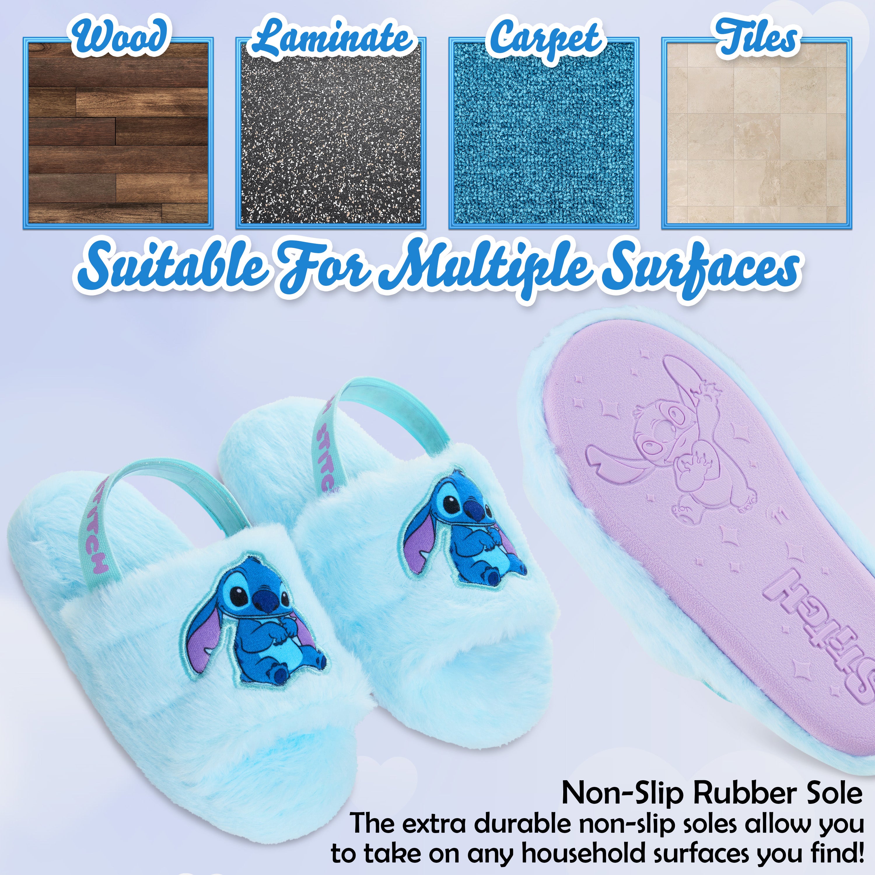 disney-stitch-girls-mules-pantoufles-duveteuses-fille-stitch-achat image 4