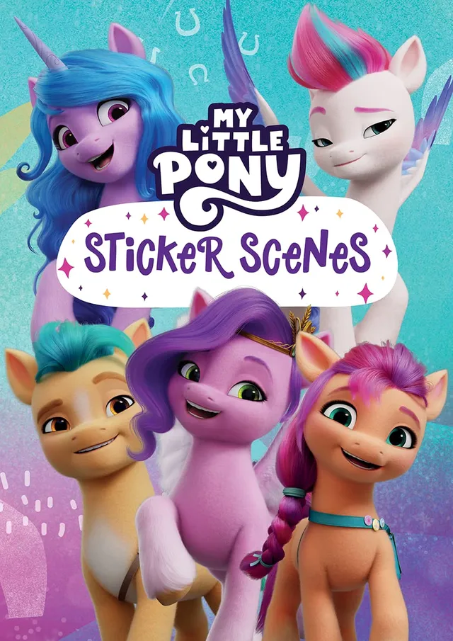 my-little-pony-sticker-scenes-livre-autocollants-sc-nes image 1
