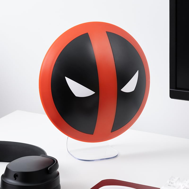 marvel-deadpool-lampe-tactile-masque-logo-chambre-gamer-2-couleurs image 8