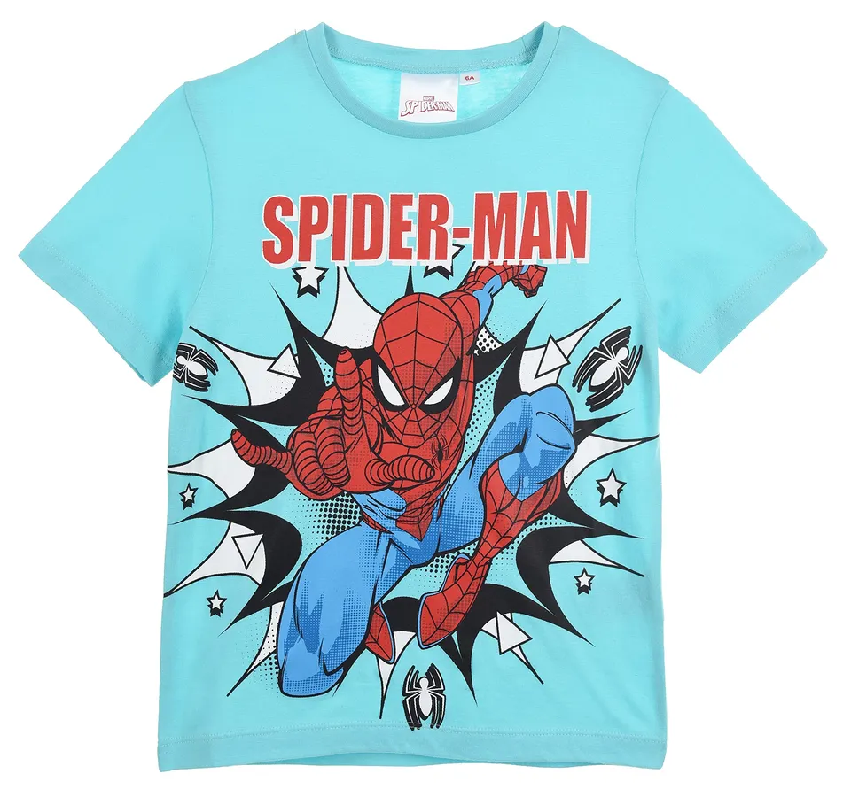 marvel-spider-man-t-shirt-gar-on-bleu-8-ans image 1