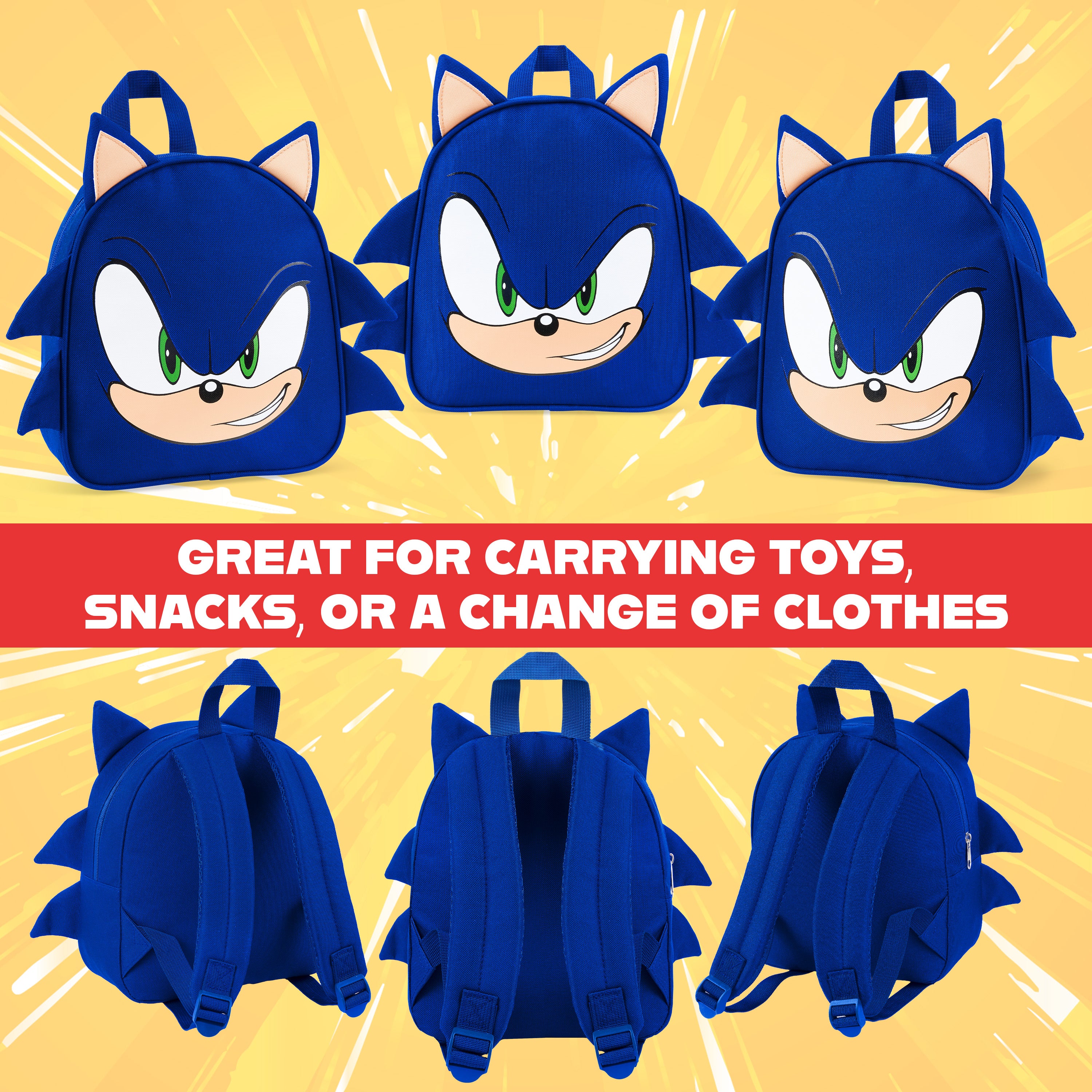 sonic-sac-dos-enfant-gamer-l-ger-rucksack-cr-che-sortie-sonic image 2
