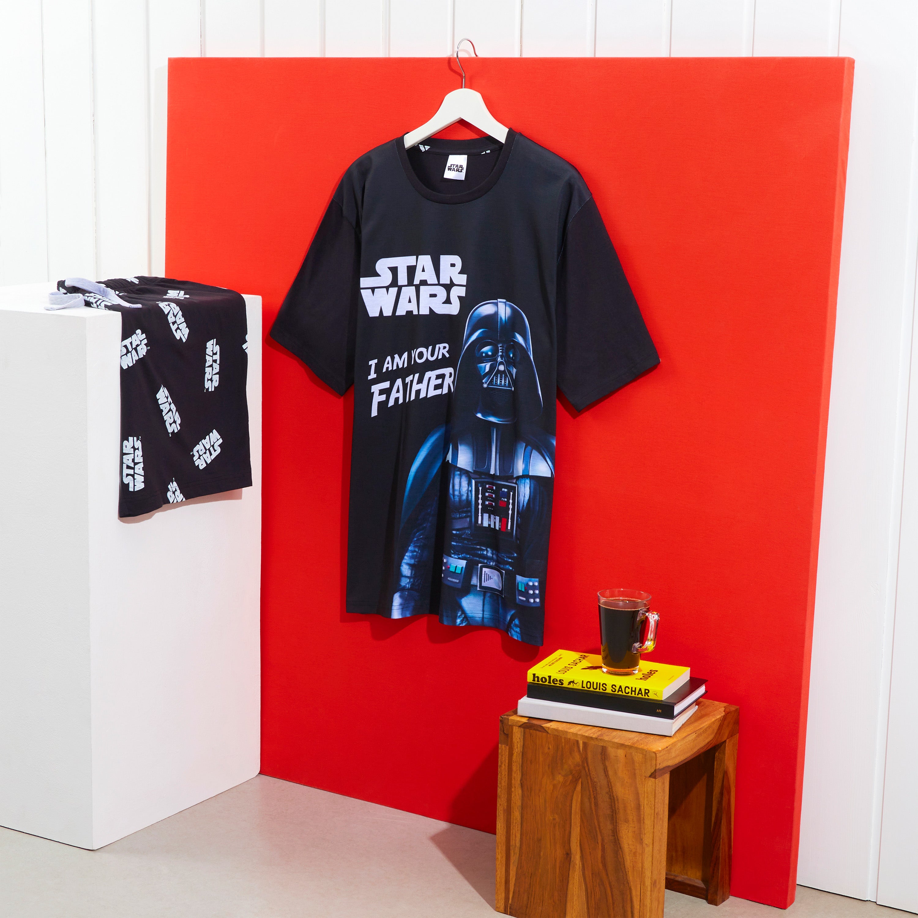 star-wars-pyjama-homme-court-dark-vador-coton-taille-s-3xl image 2