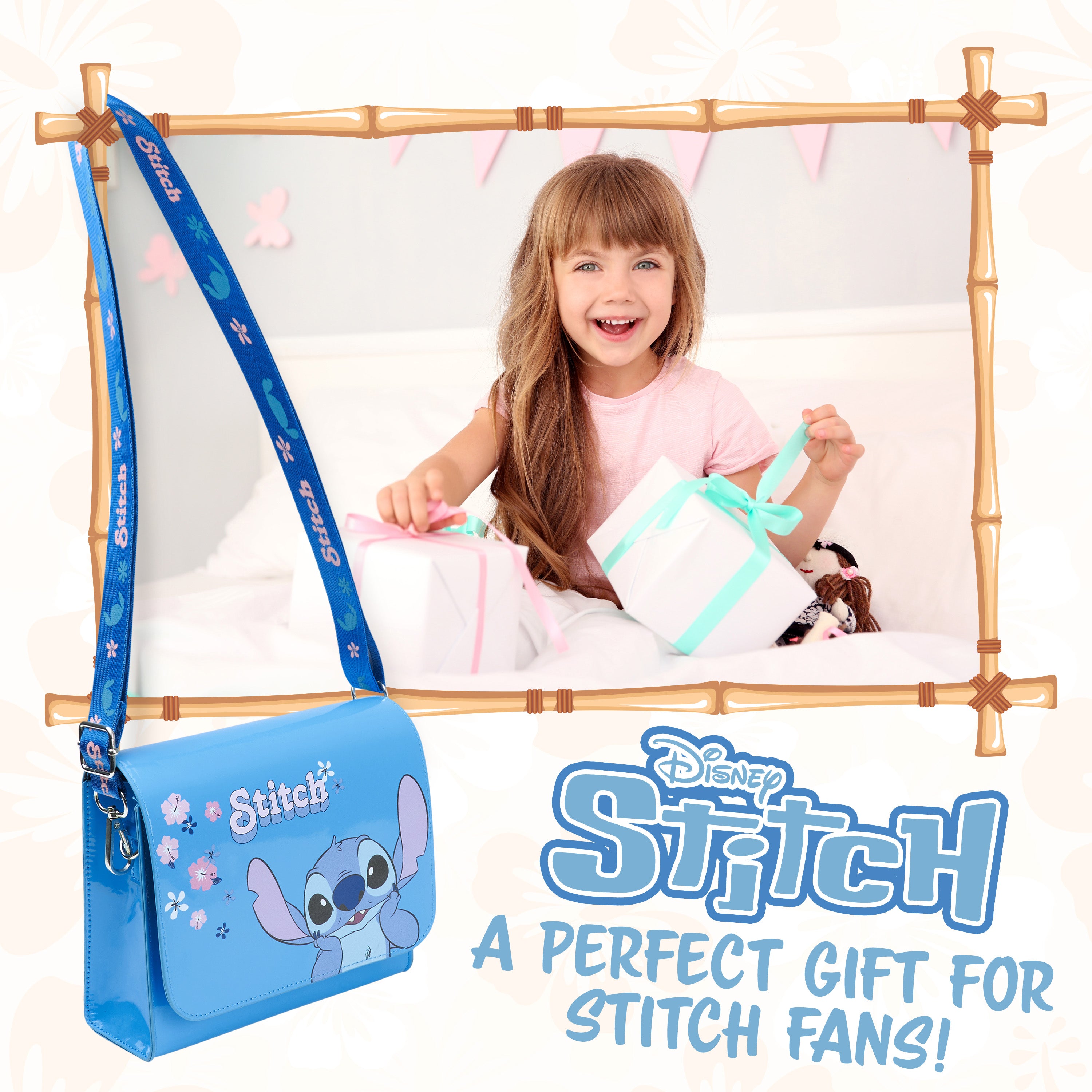 get-trend-girls-sac-bandouli-re-stitch-fille-sangle-r-glable image 3