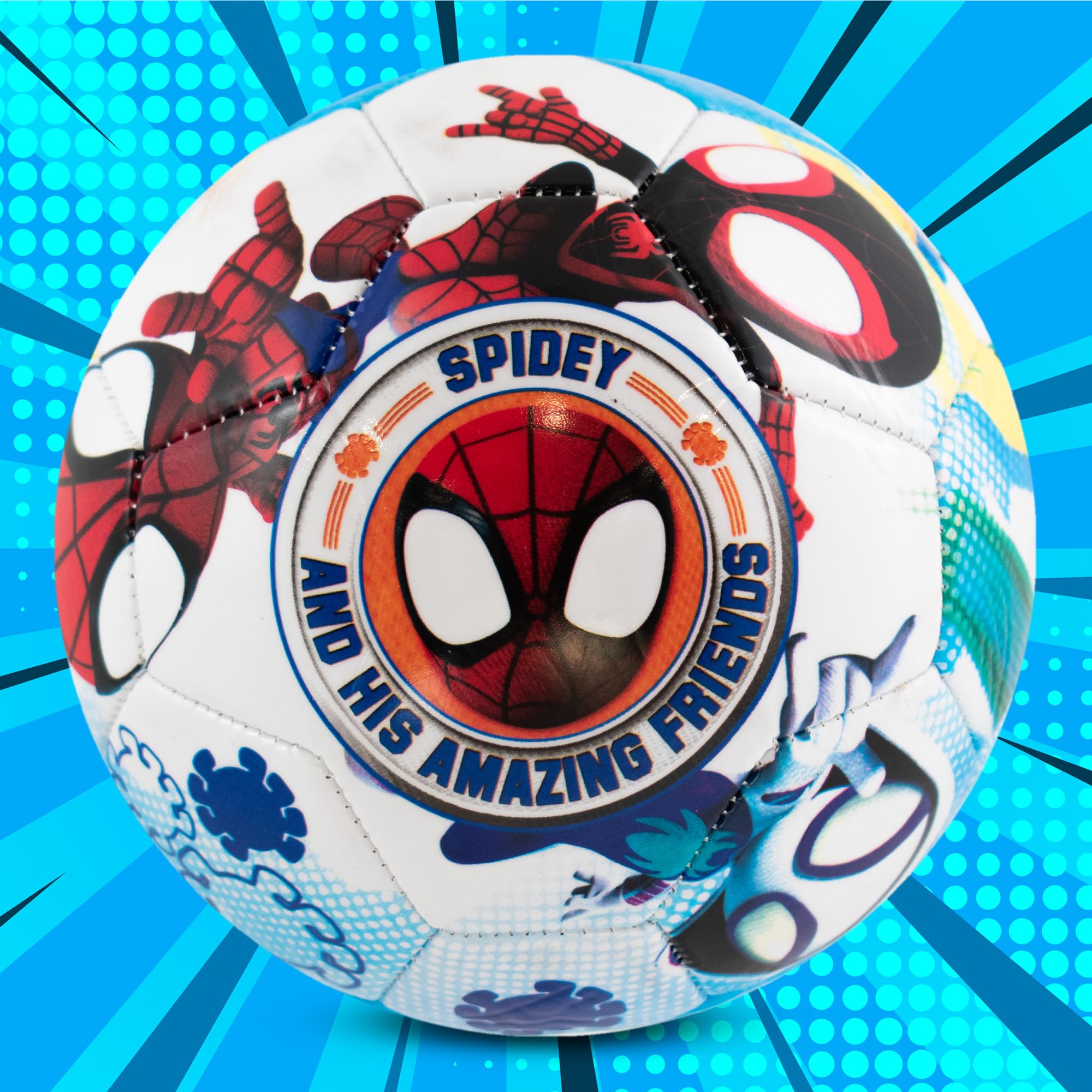 marvel-spidey-et-ses-amis-ballon-football-taille-3-enfant image 3