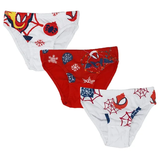 marvel-spider-man-lot-3-slips-no-l-enfant-3-4-ans-coton image 1