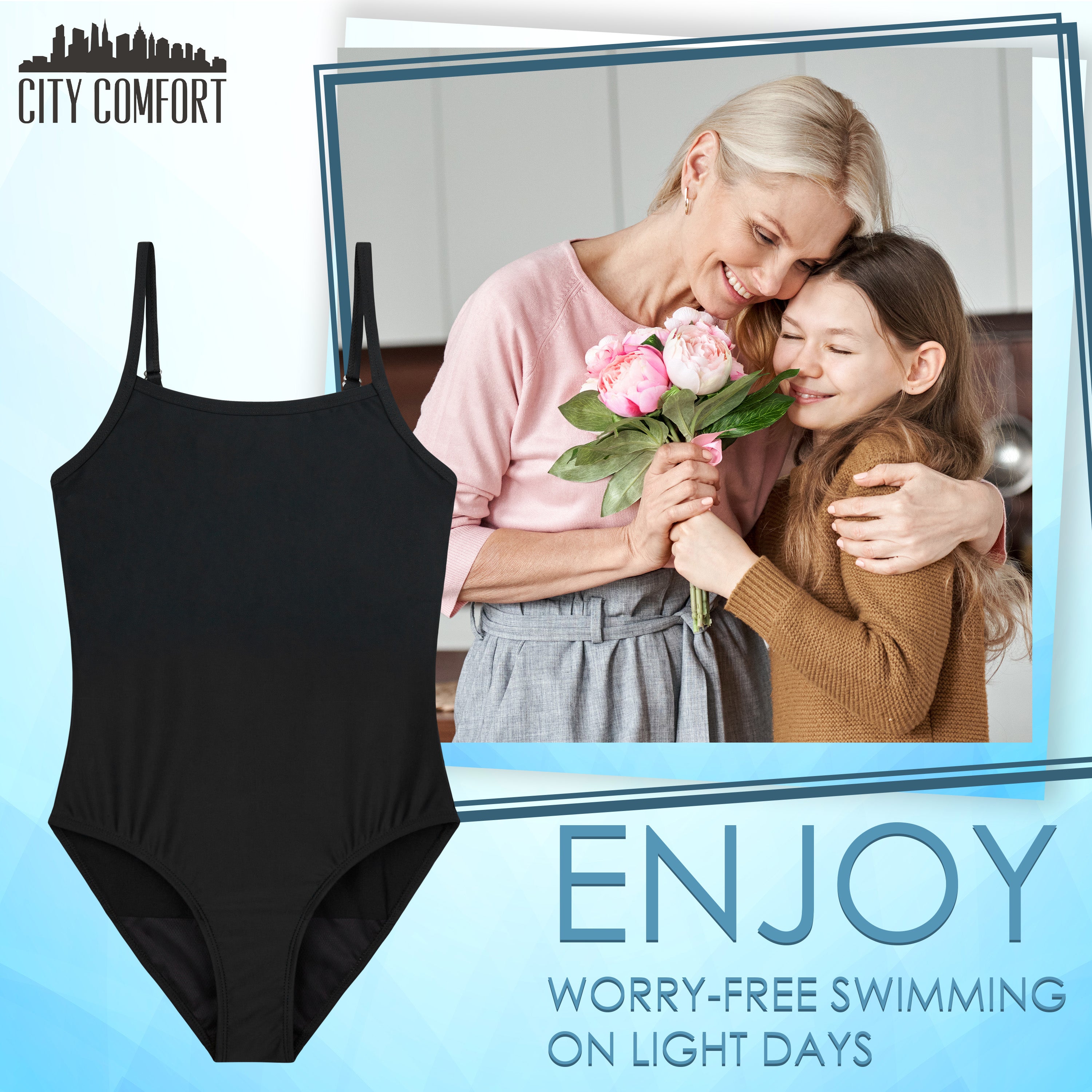 citycomfort-girls-maillot-menstruel-1-pi-ce-fille-ado image 4