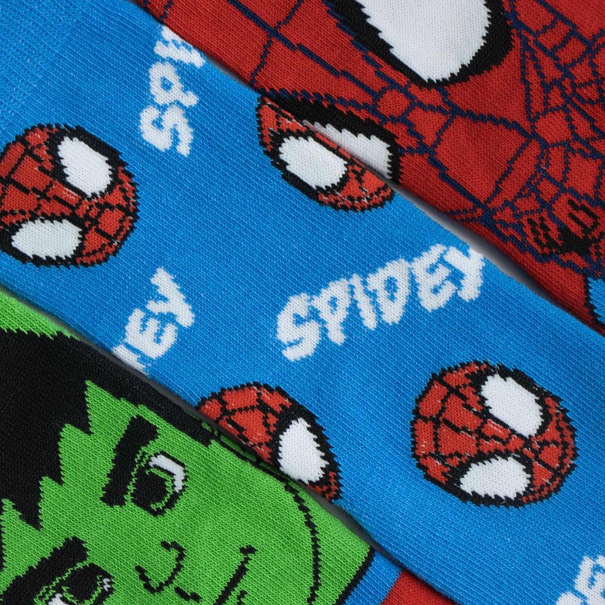 marvel-chaussettes-spidey-23-26-lot-3-coton-enfant image 6