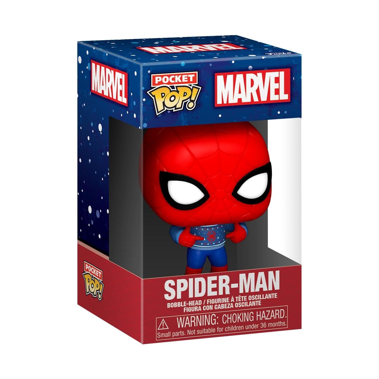 funko-pocket-pop-holiday-spiderman-t-shirt-m-figurine-vinyle image 3