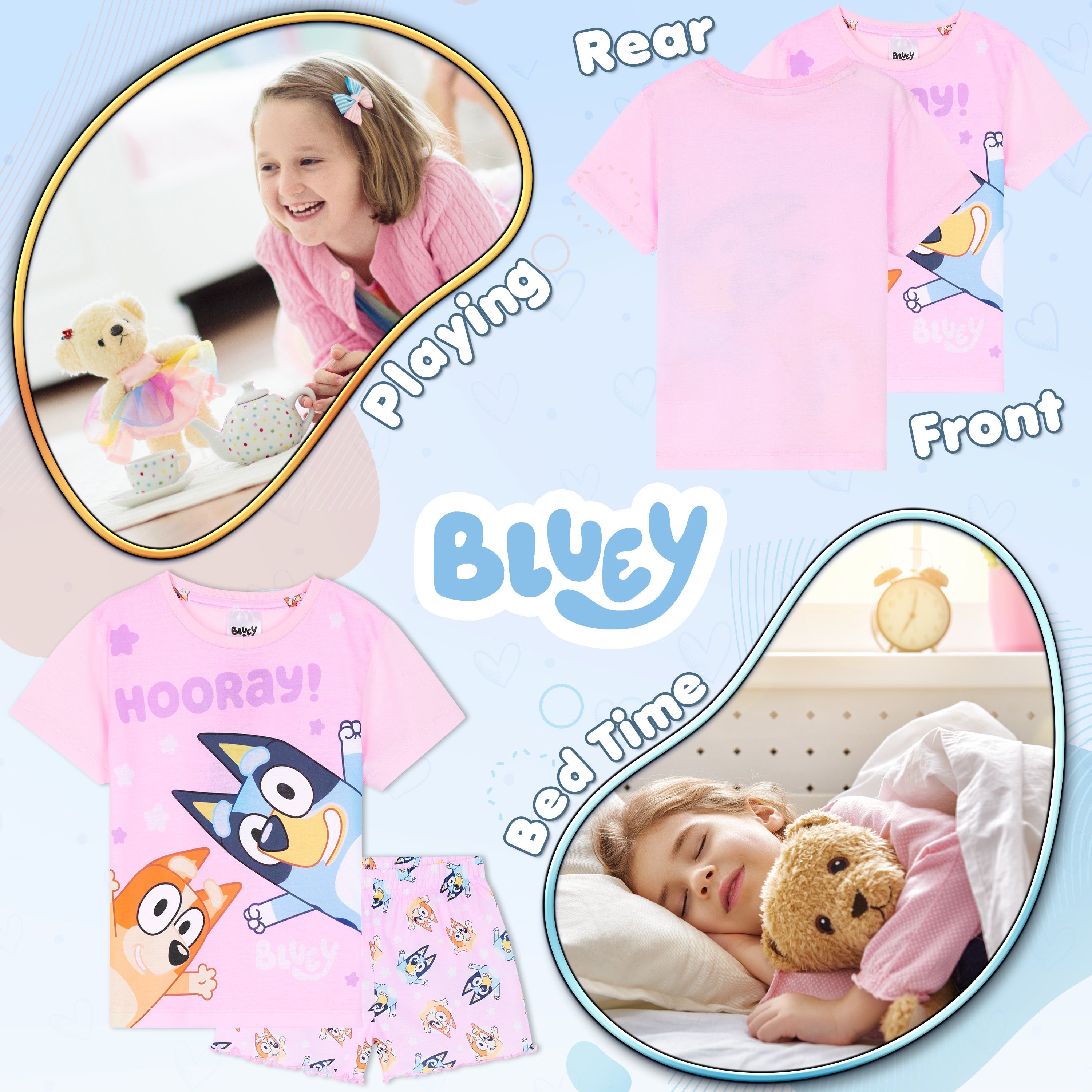 bluey-pyjama-enfant-short-2-pi-ces-coton-5-6-ans image 4