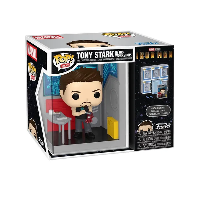 funko-pop-nooks-tony-stark-atelier-figurine-sc-ne-acrylique image 1