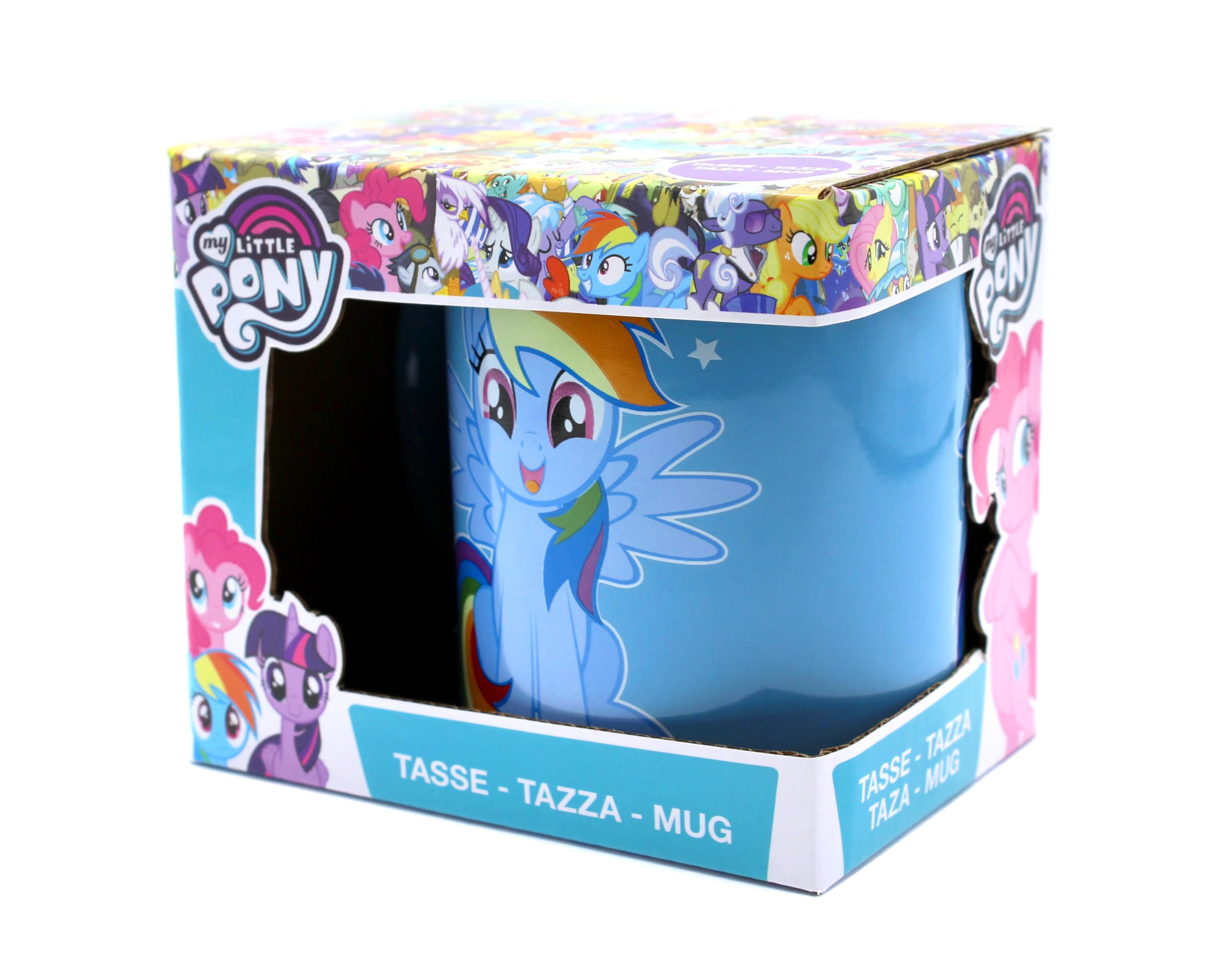 my-little-pony-rainbow-dash-tasse-c-ramique-bleue-320-ml image 2