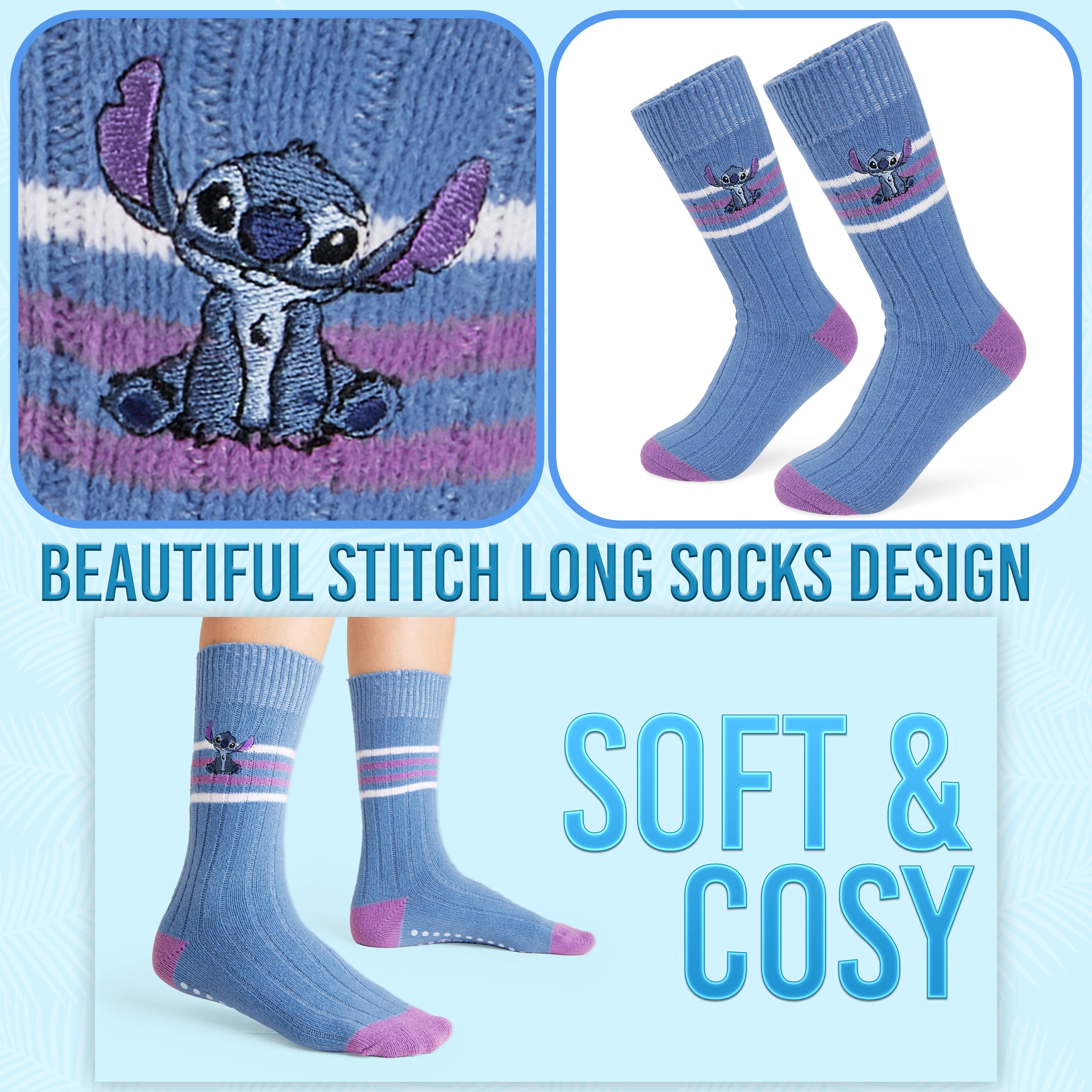 disney-chaussettes-pilou-femme-stitch-antid-rapantes image 4
