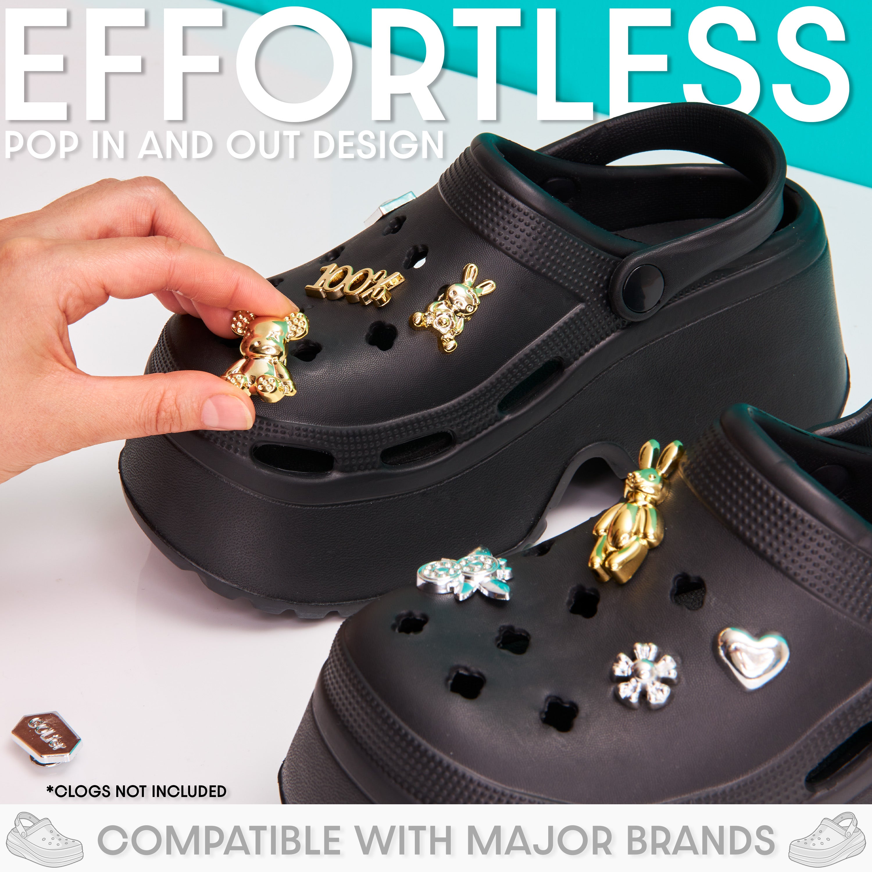 citycomfort-lot-breloques-sabots-cha-nes-femme image 5