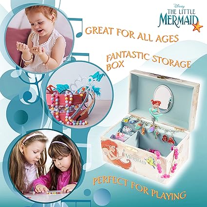 disney-princess-ariel-bo-te-bijoux-musicale-souvenirs image 5