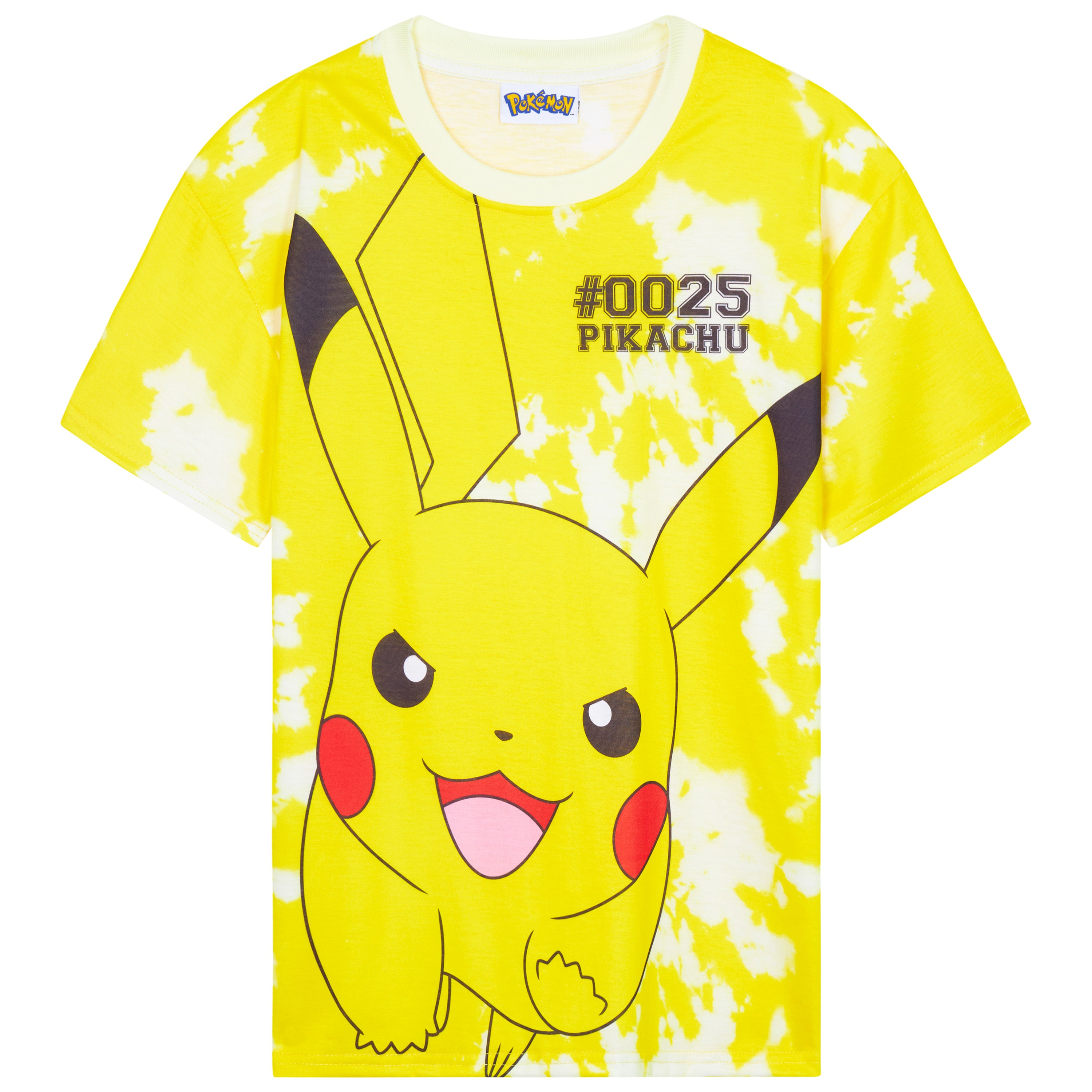 pok-mon-pikachu-t-shirt-gar-on-manche-courte-9-10-ans image 1