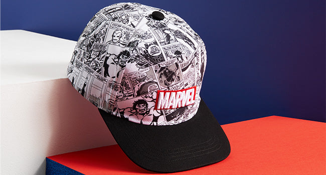 get-trend-boys-marvel-casquette-baseball-gar-on-noir-r-glable image 2