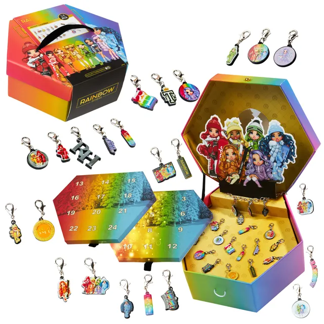 rainbow-high-calendrier-avent-bijoux-bracelet-24-charms image 1