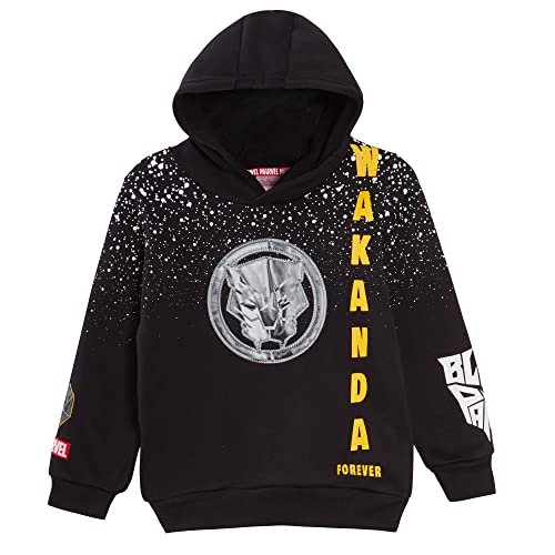 marvel-black-panther-sweat-capuche-enfant-polaire-wakanda image 5