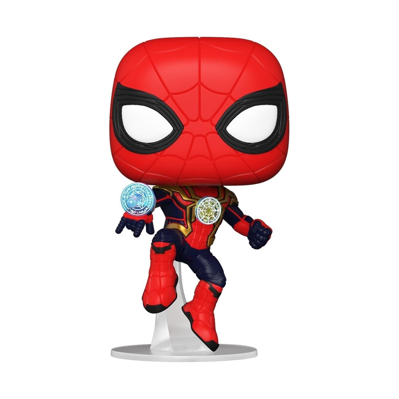 funko-pop-spider-man-integrated-suit-figurine-9-5-cm image 2