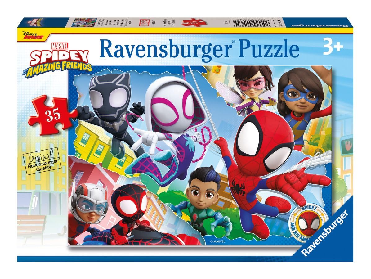 ravensburger-spidey-amis-puzzle-35-pi-ces-26x18-cm-3-ans image 1