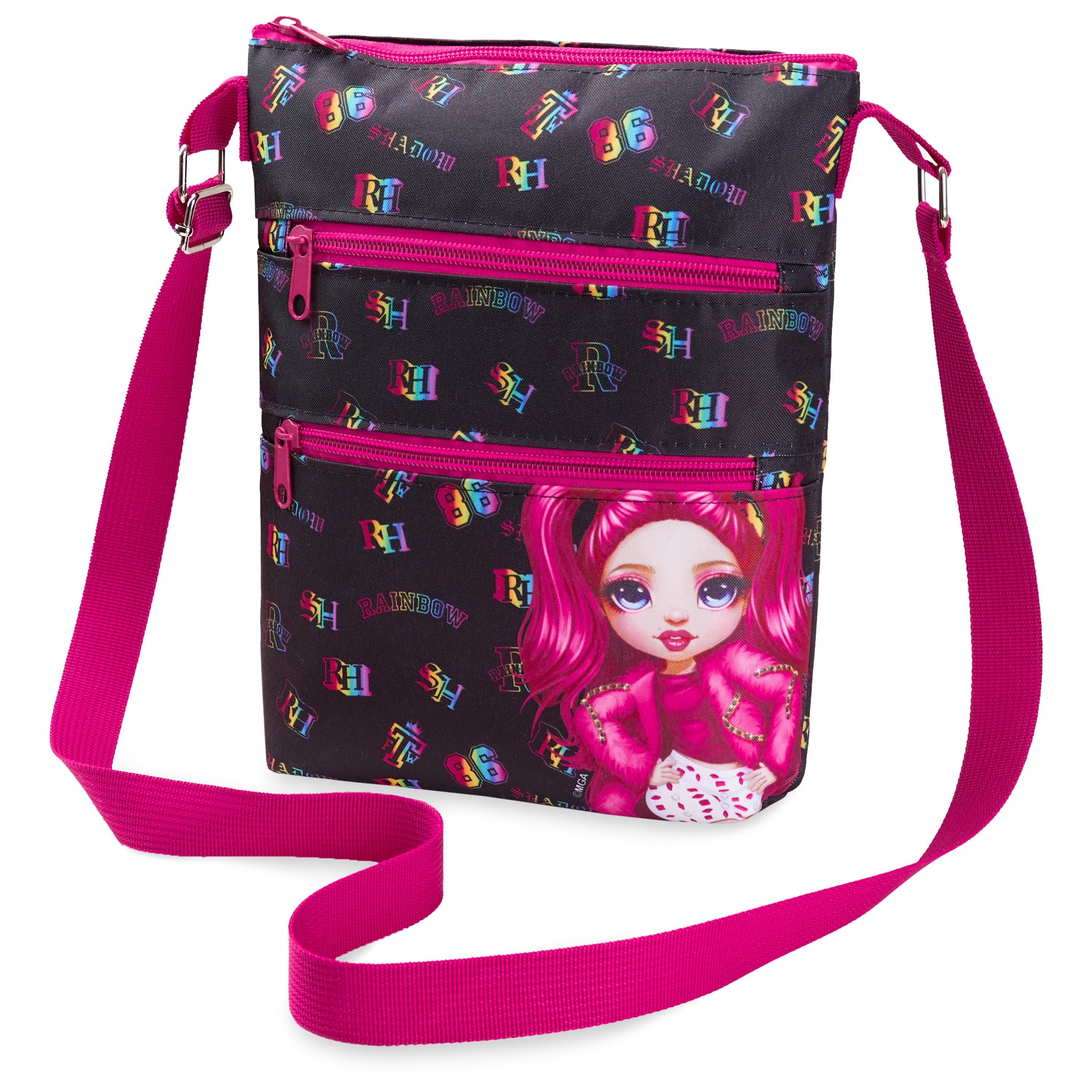 get-trend-girls-rainbow-high-sac-fille-bandouli-re-3-poches image 1