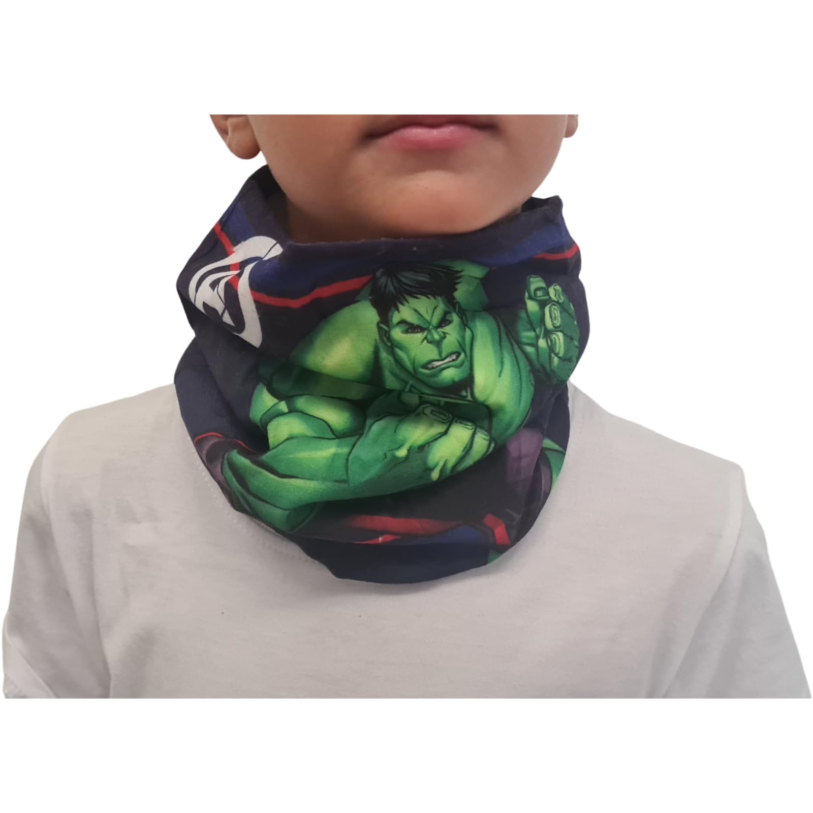 ils-i-love-shopping-avengers-hulk-charpe-tubulaire-enfant-araign-e image 2