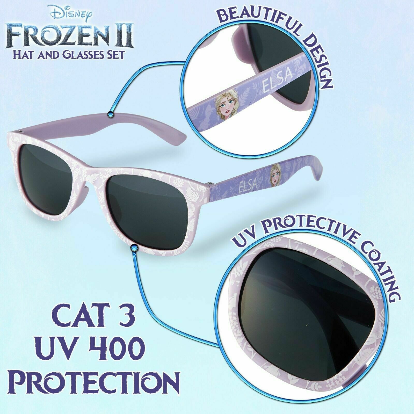 disney-set-casquette-lunettes-fille-uv-t image 3