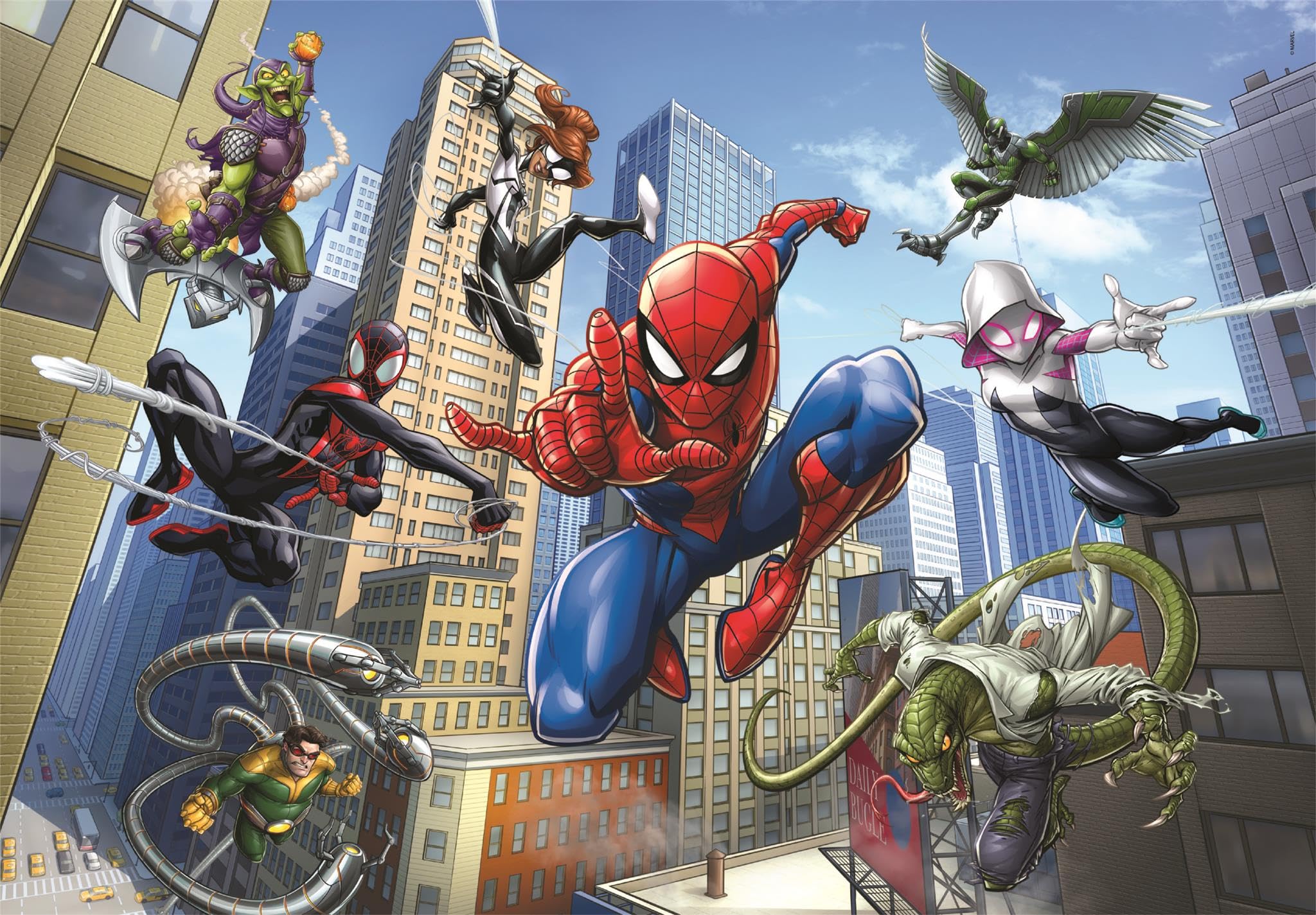 clementoni-super-spider-man-puzzle-enfant-104-pi-ces-6-ans image 2