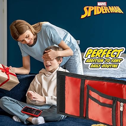 marvel-avengers-portefeuille-gar-on-porte-cl-s-spider-man-rouge image 5