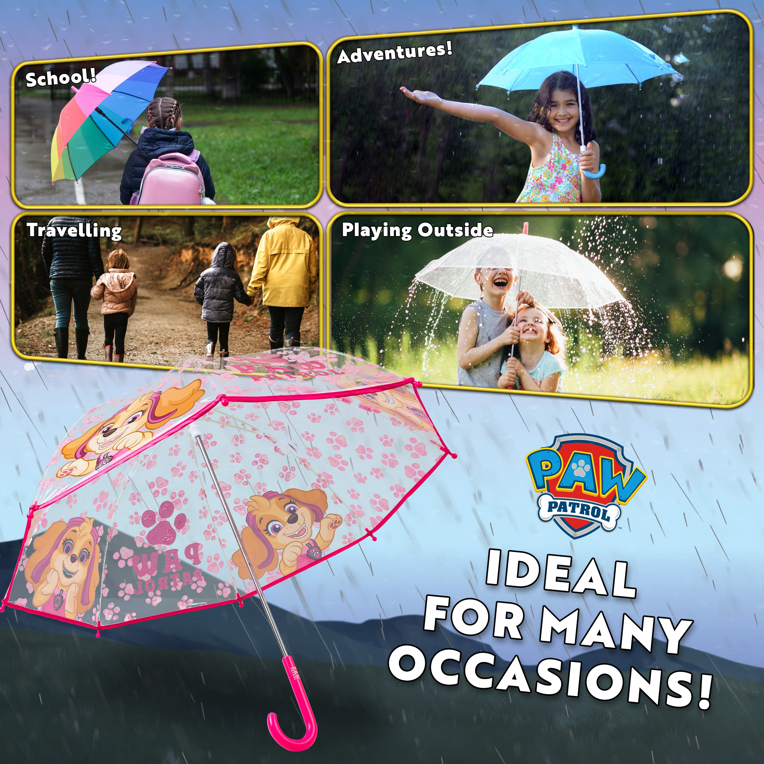 paw-patrol-parapluie-enfant-skye-d-me-transparent-canne image 4