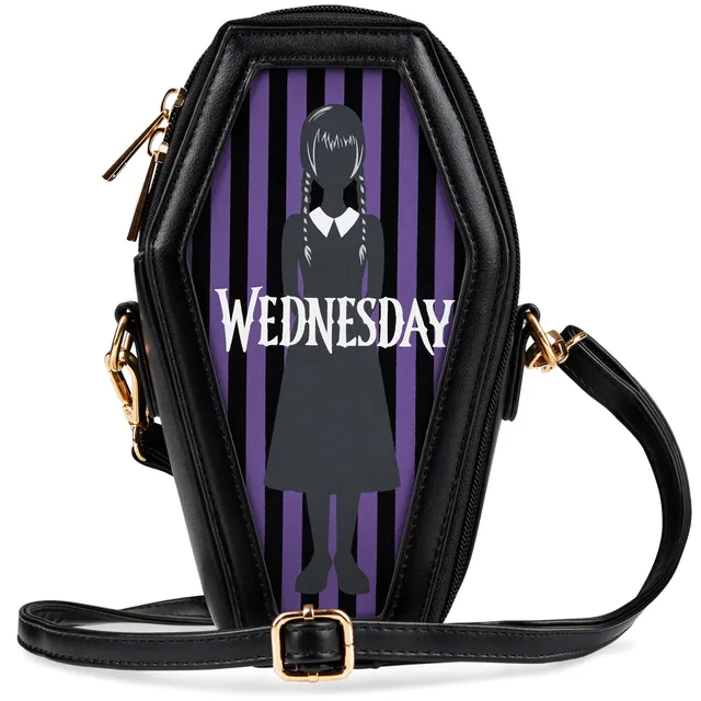 get-trend-girls-wednesday-sac-bandouli-re-cercueil-fille-gothique image 1