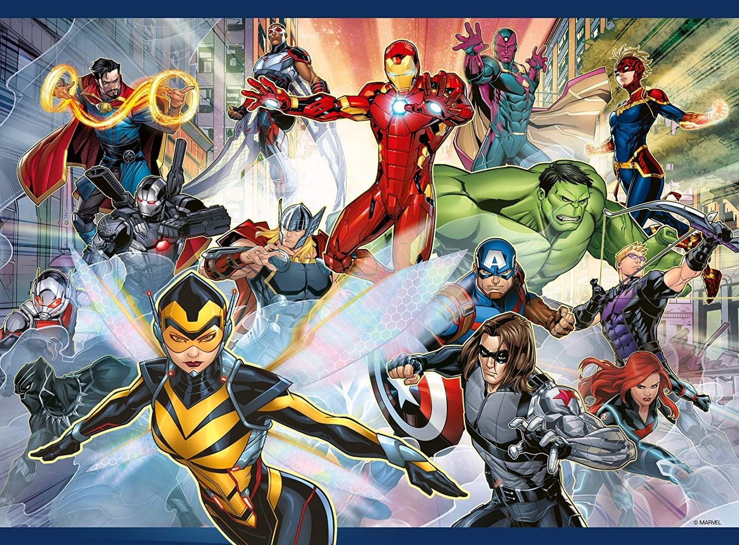 ravensburger-marvel-avengers-puzzle-xxl-100-pi-ces-6-ans image 2