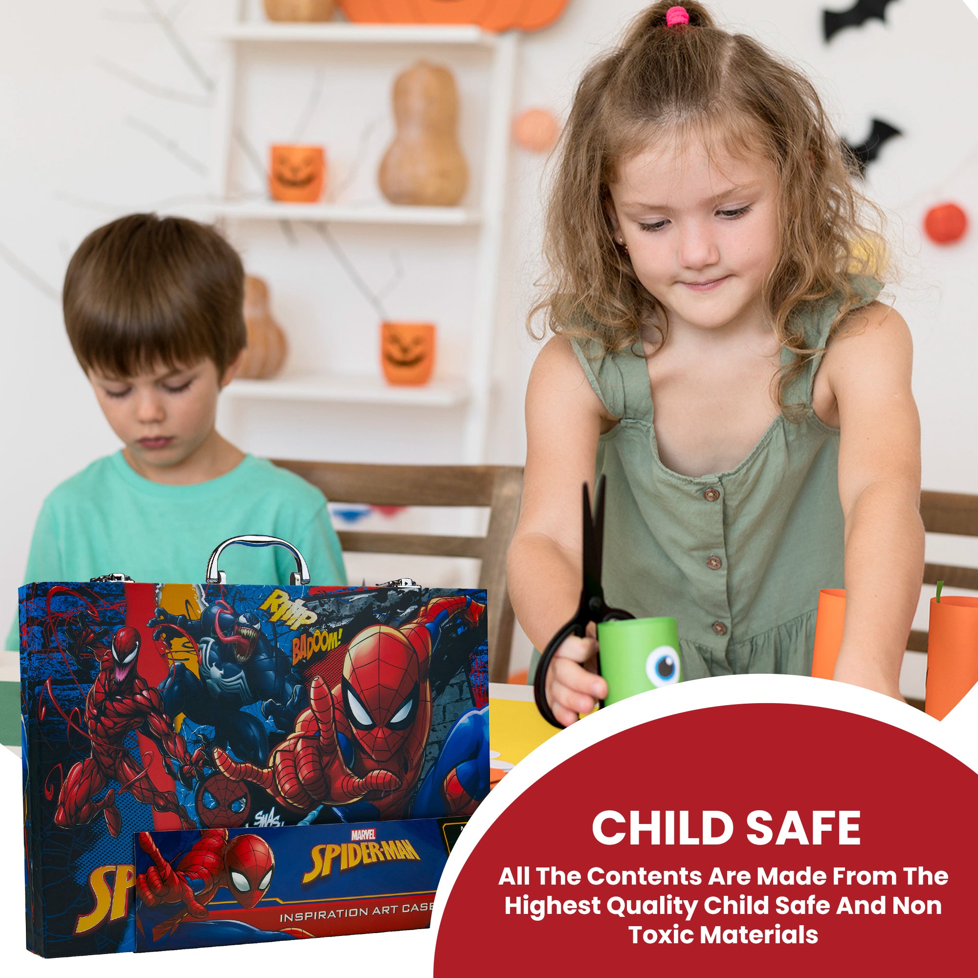 marvel-avengers-coffret-coloriage-130-pi-ces-spider-man image 6