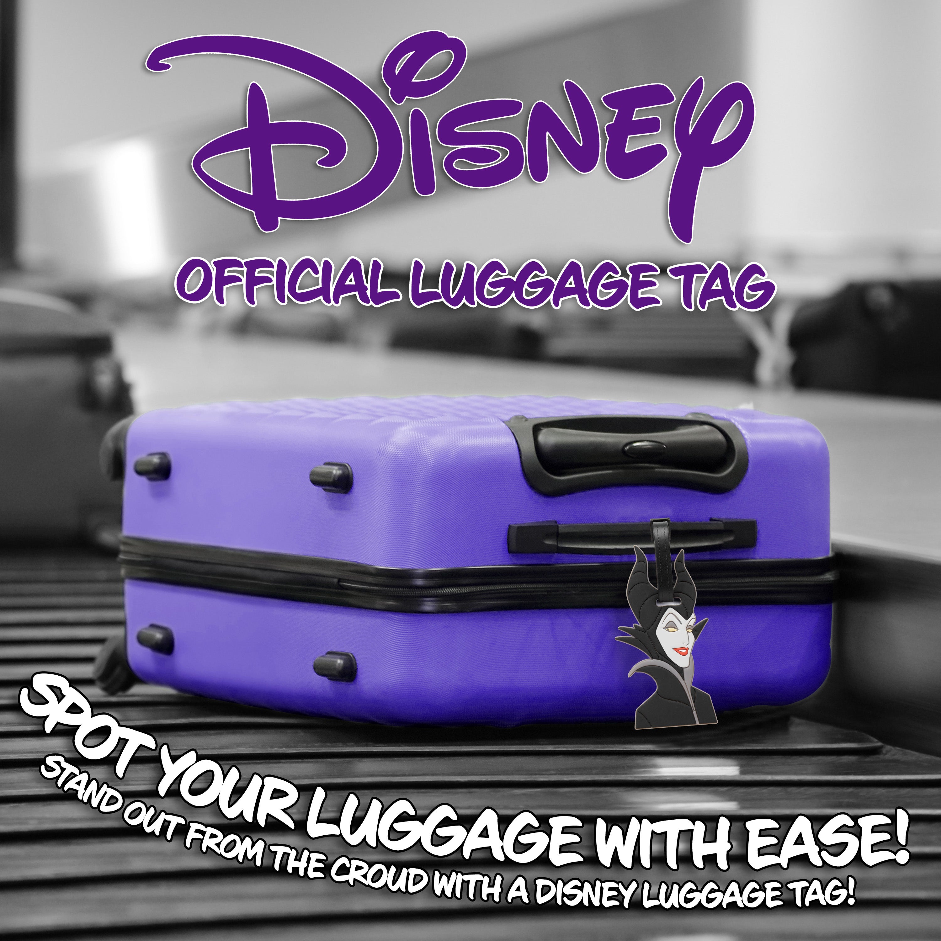 disney-mal-fique-tiquette-valise-bagage-pvc-identification image 2
