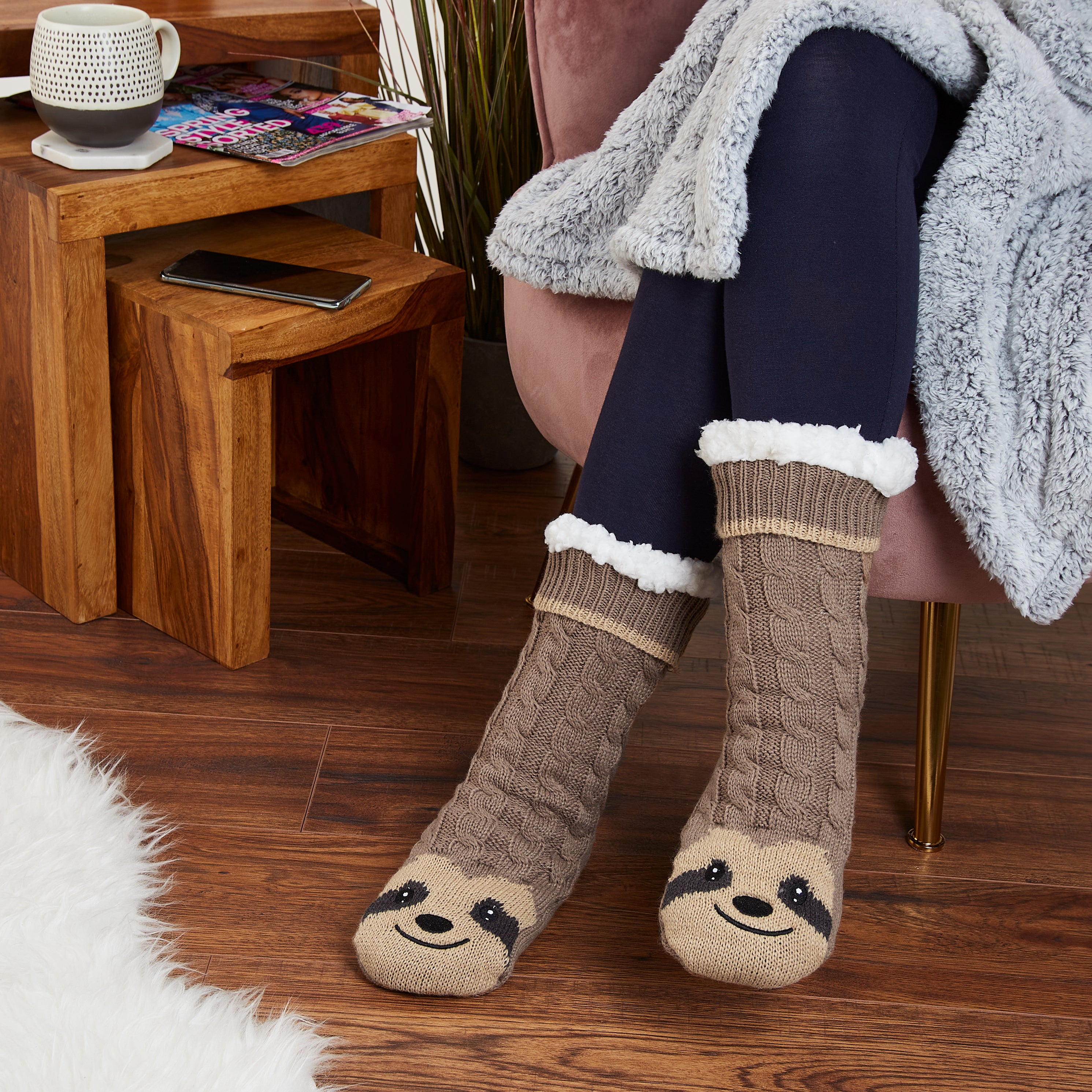 citycomfort-chaussettes-pilou-femme-sherpa-antichaud image 7