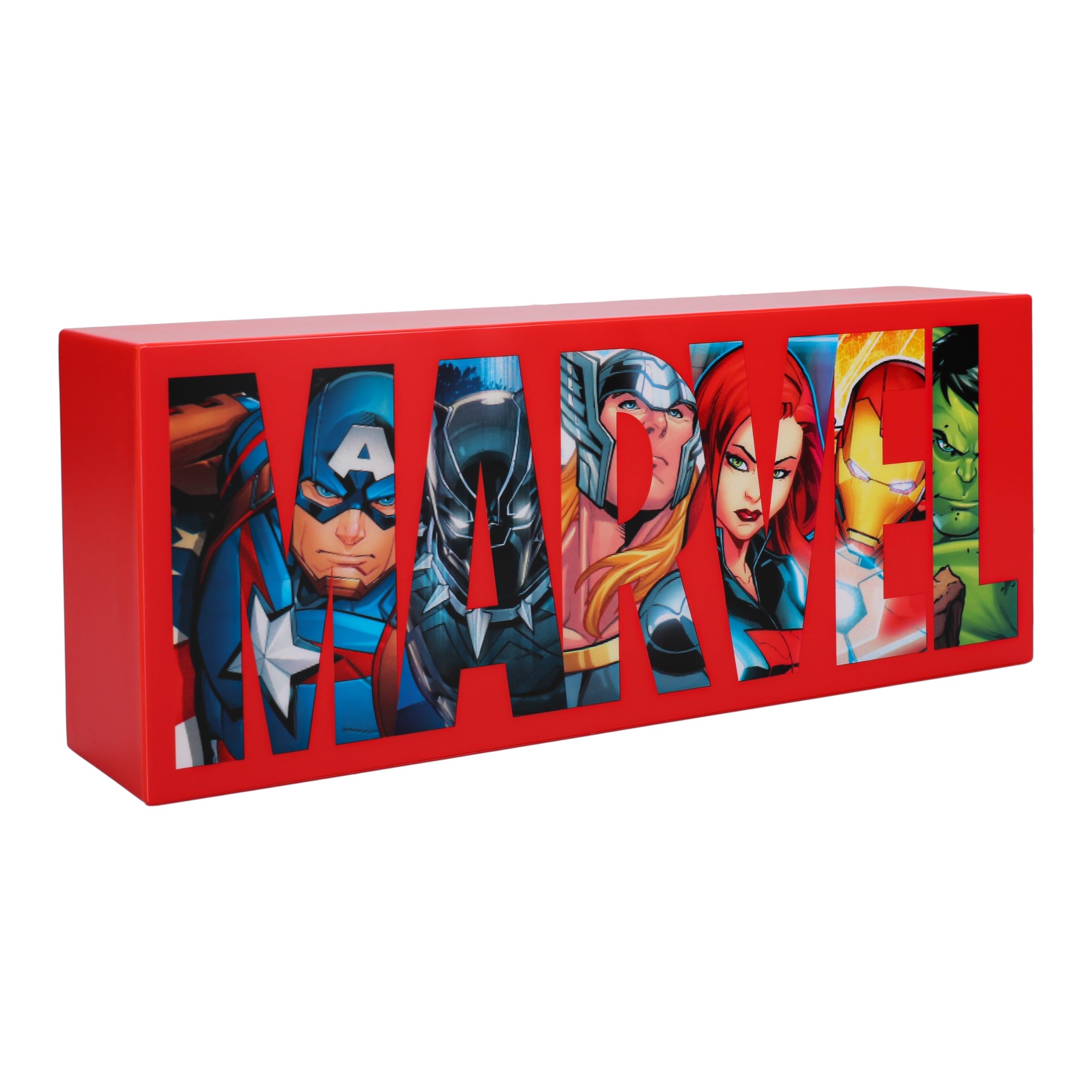 marvel-avengers-lampe-logo-lumineux-usb-piles-30-cm image 4