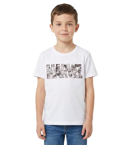 marvel-t-shirt-gar-on-8-ans-noir-super-h-ros image 5