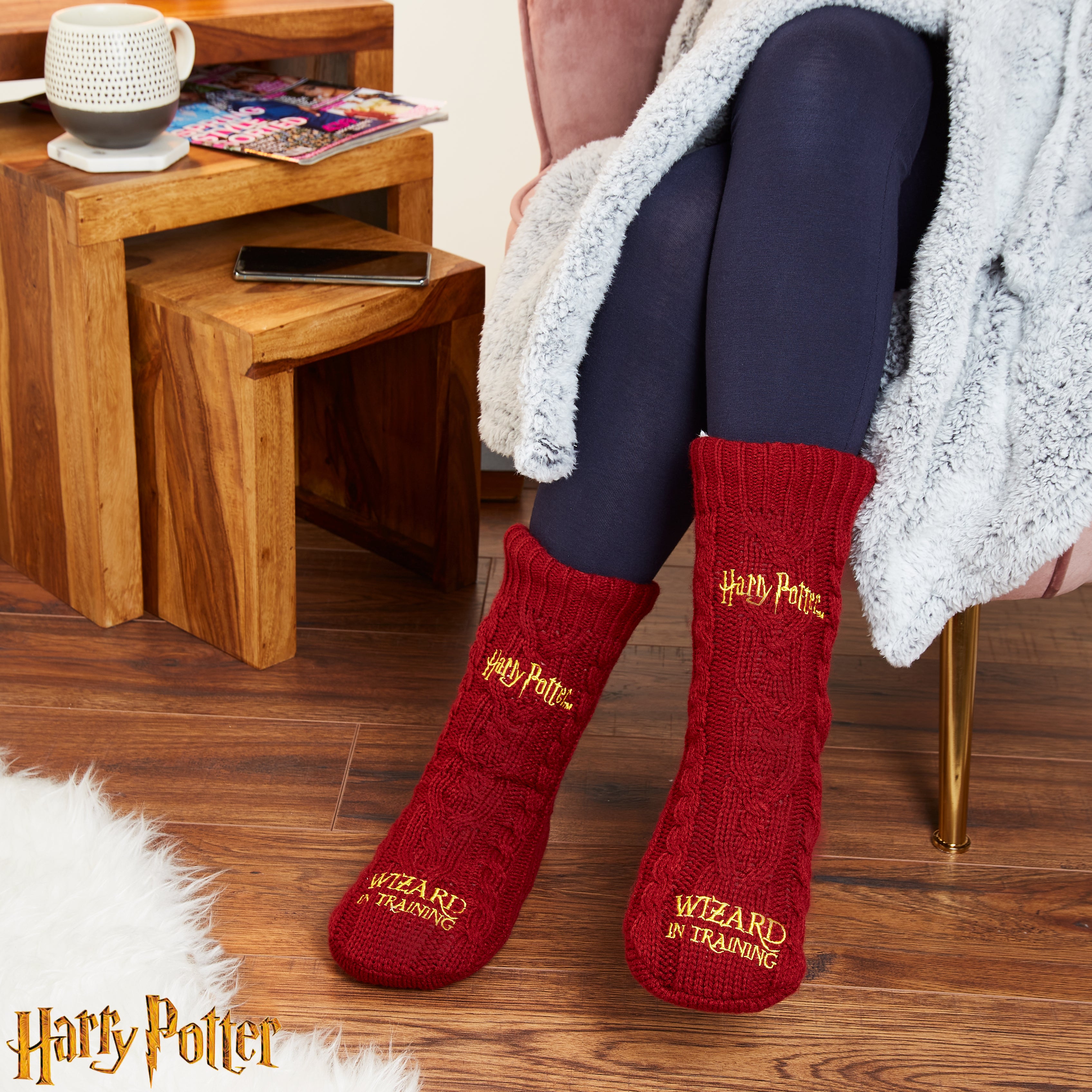harry-potter-chaussettes-pilou-femme-antid-rapantes-douces image 2