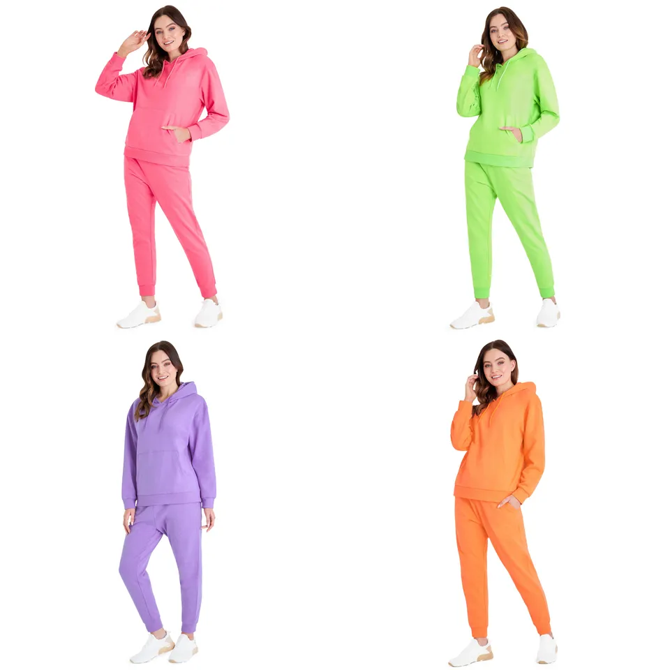 citycomfort-surv-tement-femme-2-pi-ces-coton-rose image 1