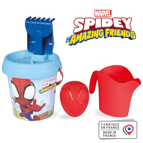 spidey-smoby-seau-de-plage-garni-18-mois-17-cm image 5