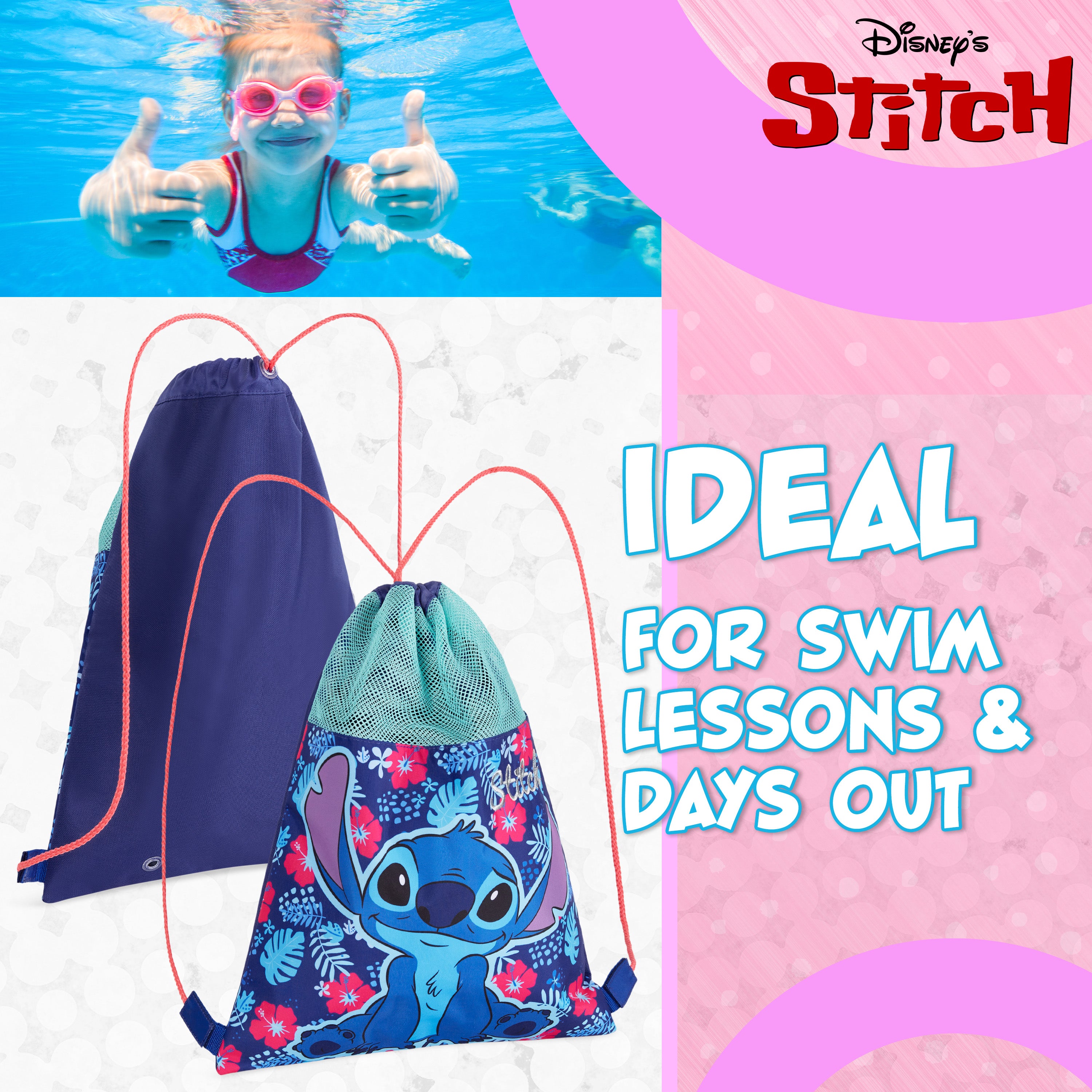 disney-stitch-sac-piscine-enfant-cordon-sport-cole image 4