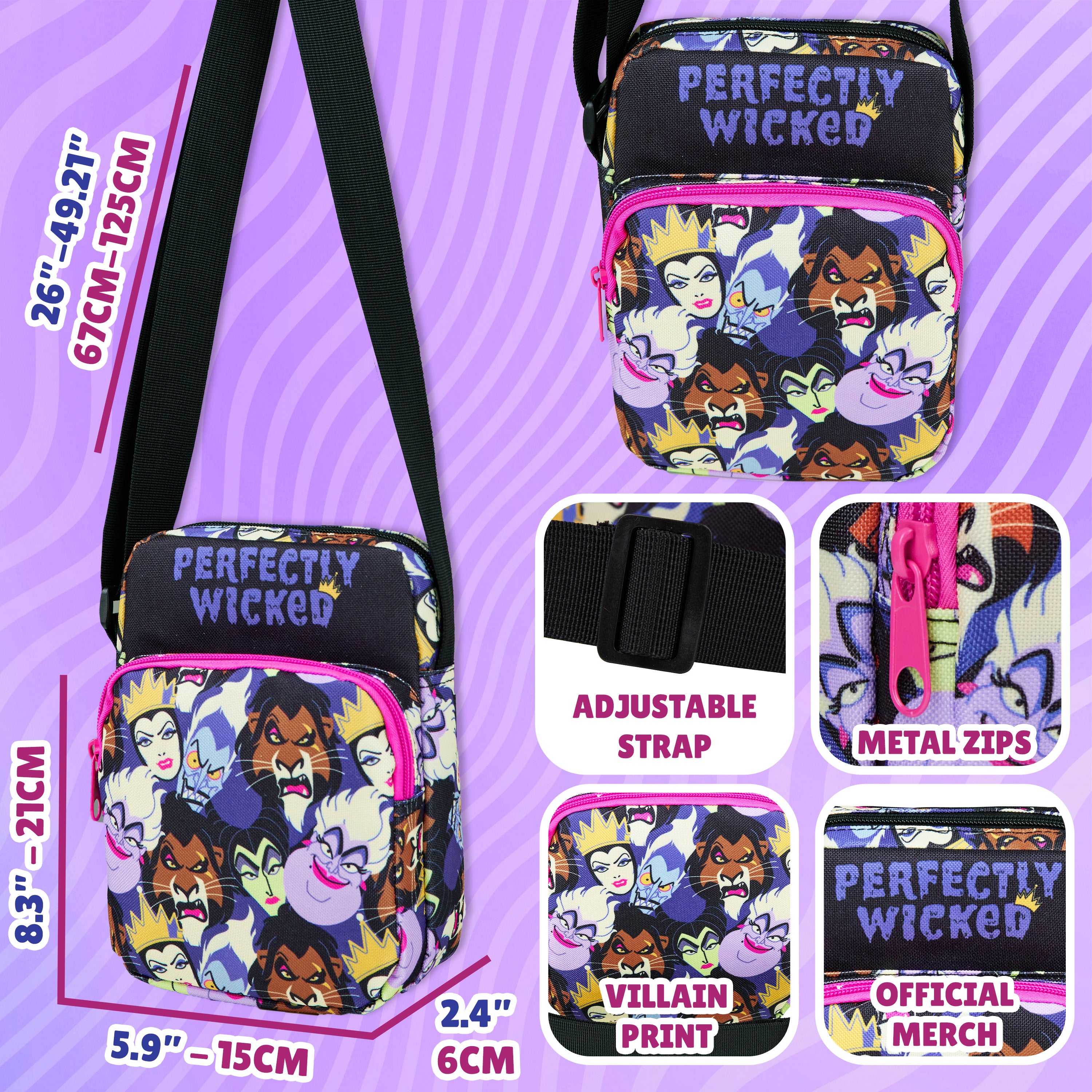 get-trend-girls-sac-bandouli-re-disney-villains-ado-r-glable image 6